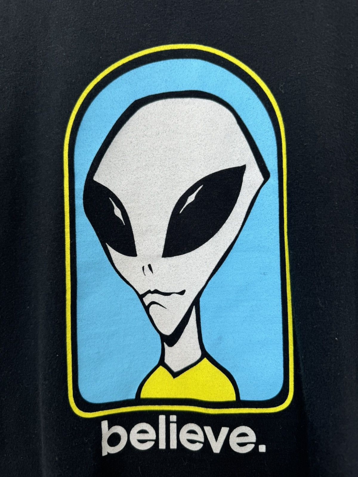 Vintage Skate Tee Alien Workshop Skateboard Cartoon USA Y2K Size US M / EU 48-50 / 2 - 2 Thumbnail