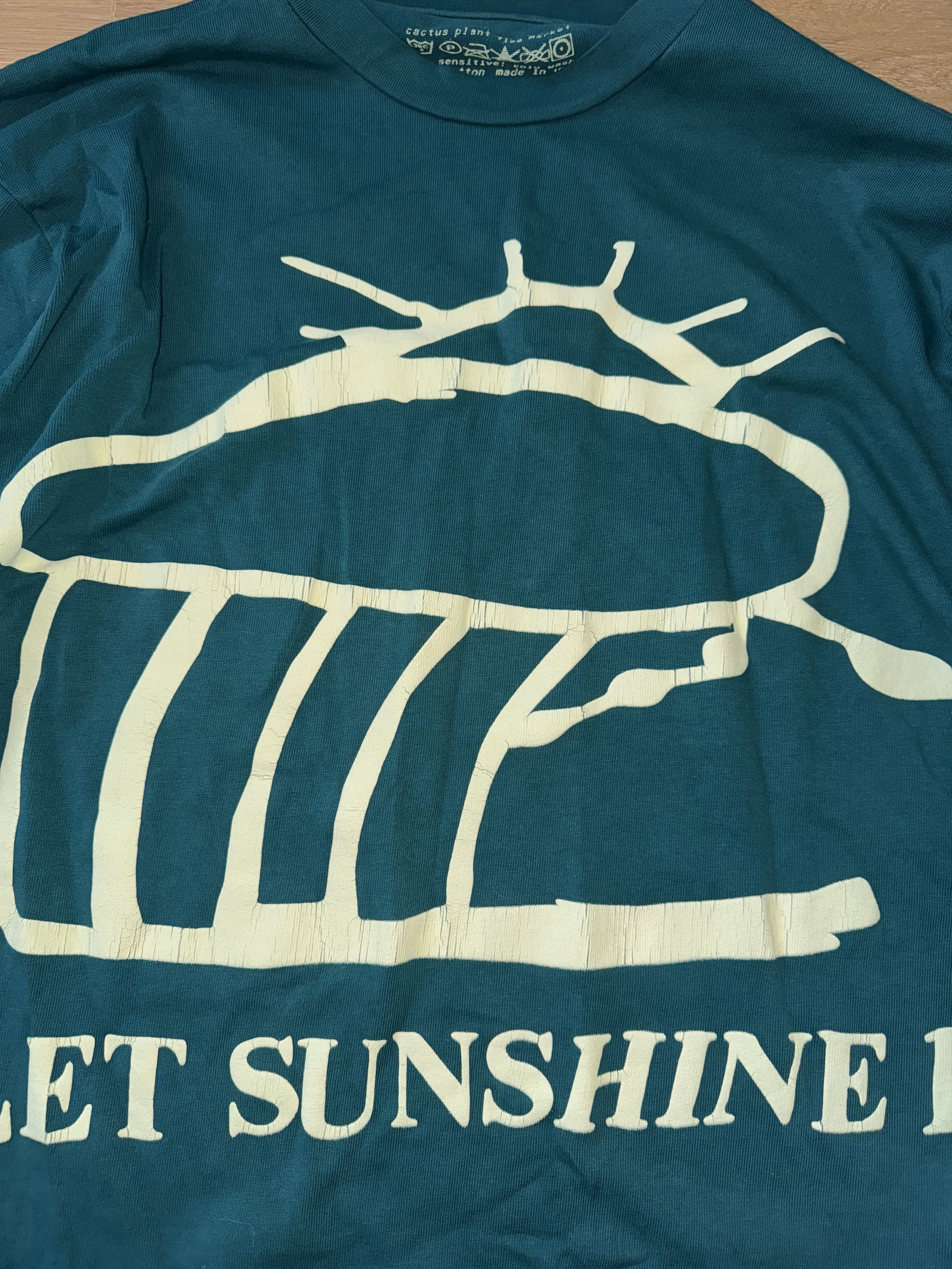 Cactus Plant Flea Market Let Sunshine Do T-shirt Size US L / EU 52-54 / 3 - 2 Thumbnail