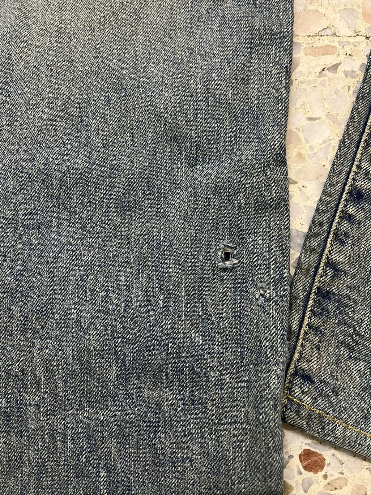 Levi's Vintage Clothing Levi’s 503B Selvedge Denim – Vintage Distressed Fade Size US 29 - 6 Thumbnail