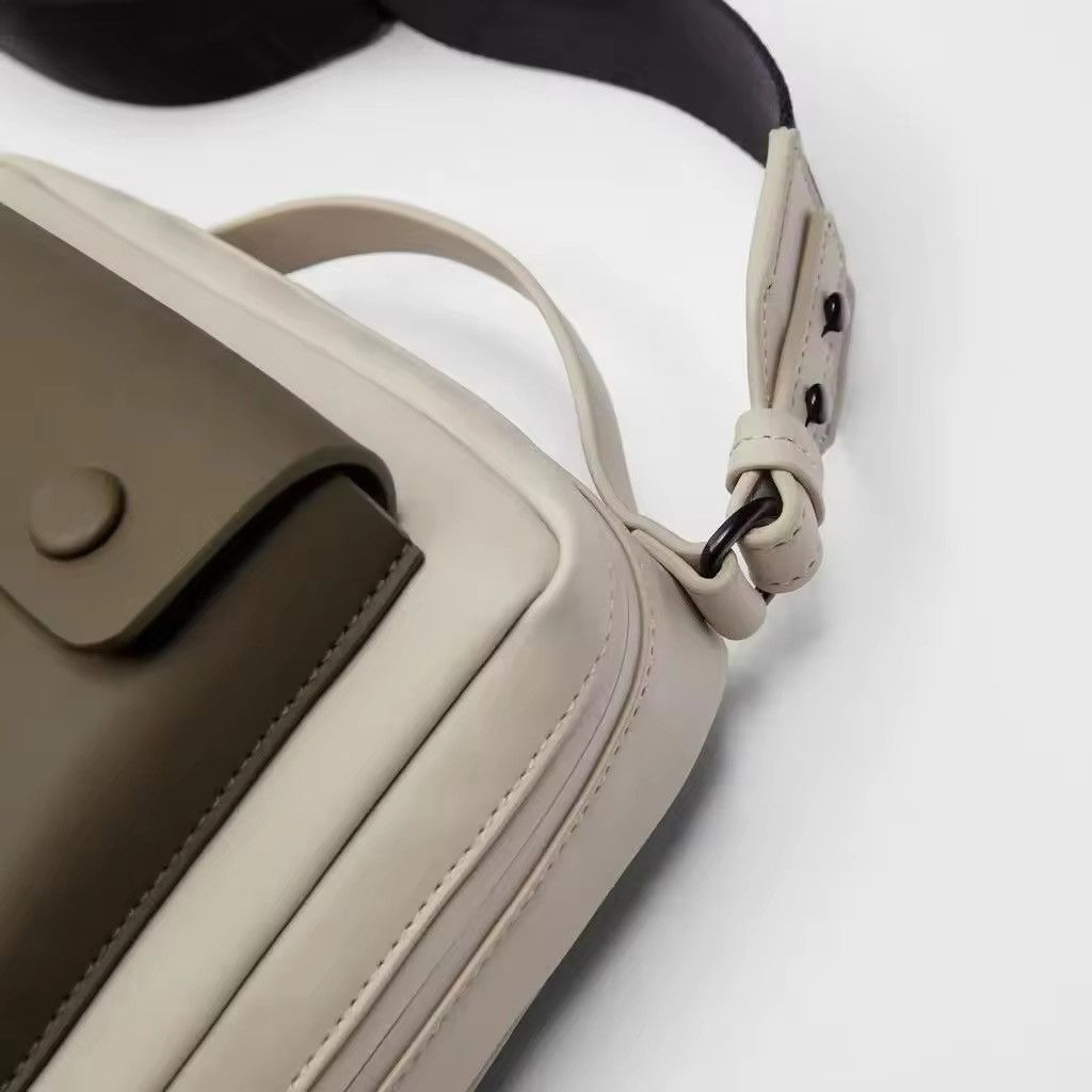 Designer Crossbody Messenger Casual Trendy Design Bag Size ONE SIZE - 4 Thumbnail
