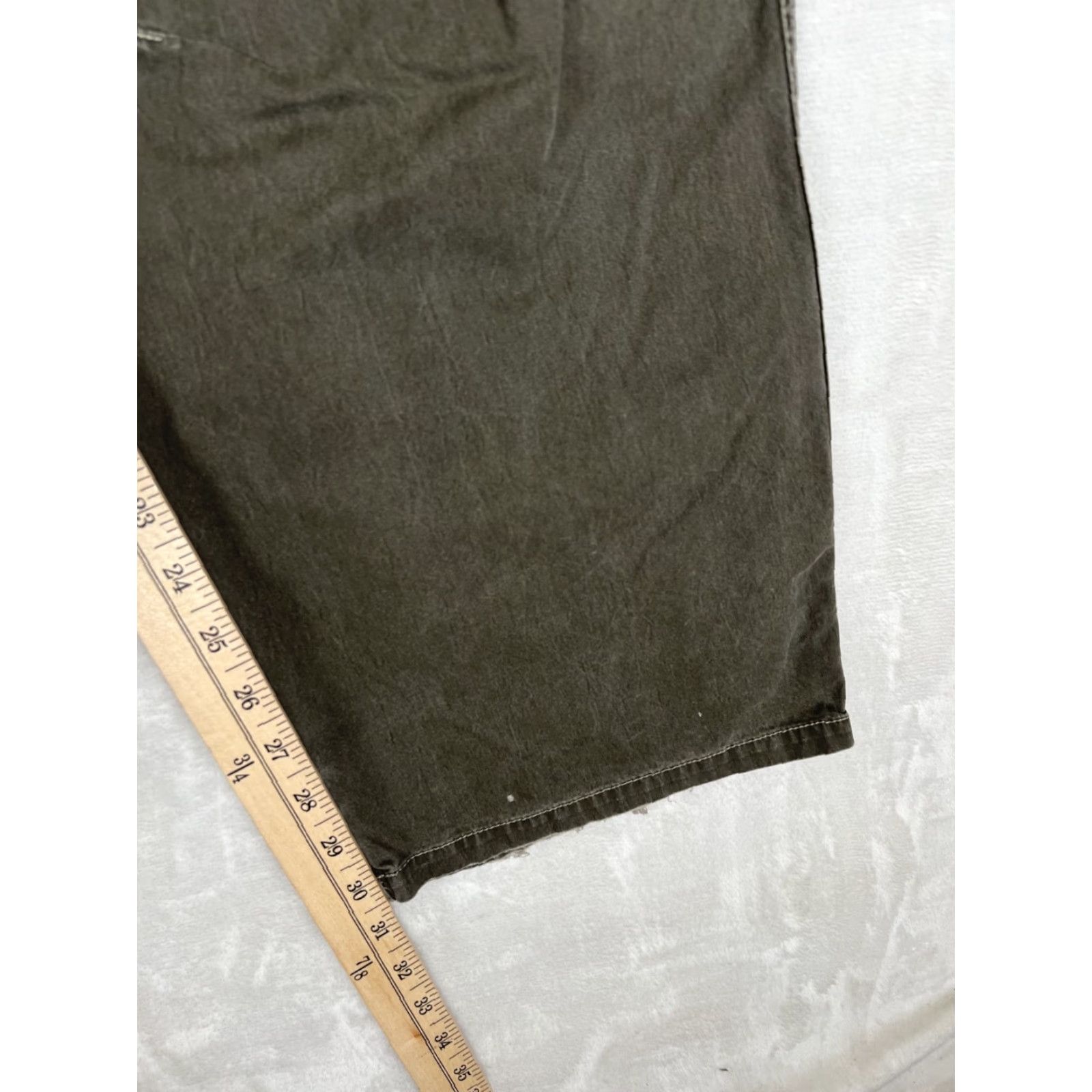 Vintage KÜHL Revolvr Vintage Patina Dye Hiking Pants Mens 36x30 Green Outdoor Straight Pants Size US 36 / EU 52 - 7 Thumbnail