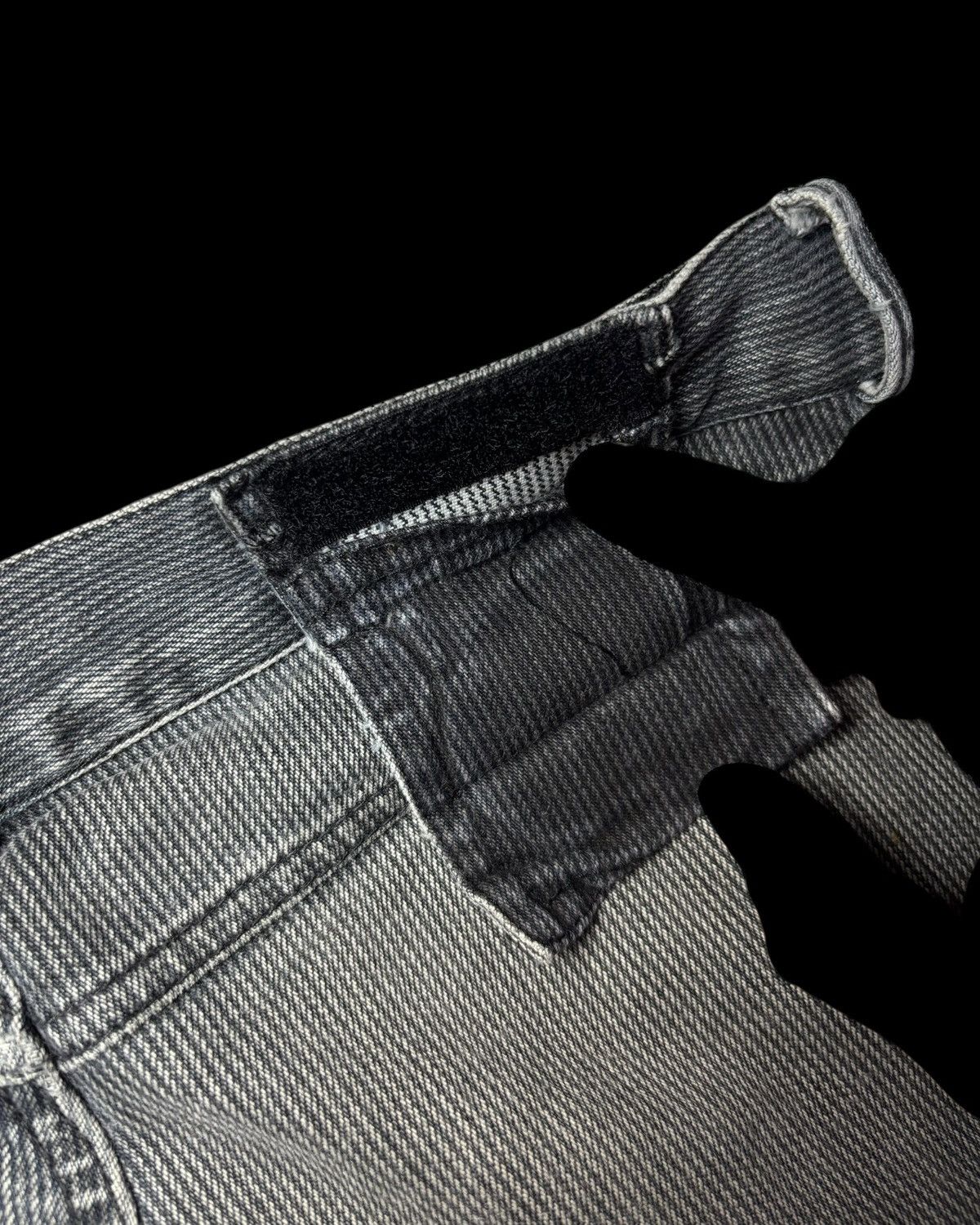 Raf Simons Raf Simons “Poltergeist” Tromp L’oeil Cargo Denim Size US 29 - 8 Thumbnail