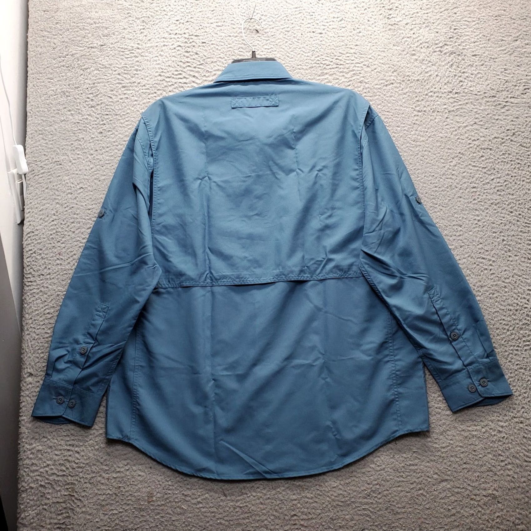 Vintage Duluth Mens Button-Up Shirt L Blue Lightweight Vent Casual Outdoor 90s? Size US L / EU 52-54 / 3 - 2 Thumbnail
