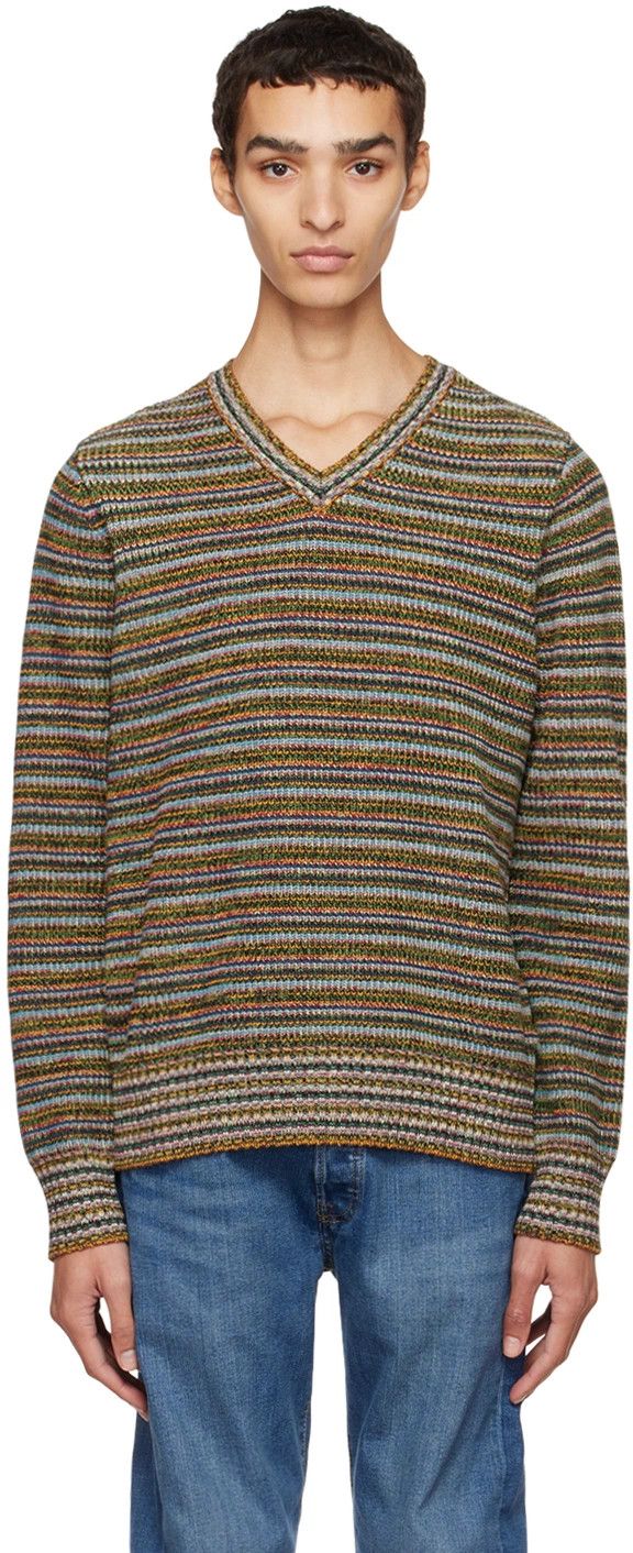 Acne Studios $320 - Vagn Multi Stripe Knit Size US S / EU 44-46 / 1 - 1 Thumbnail