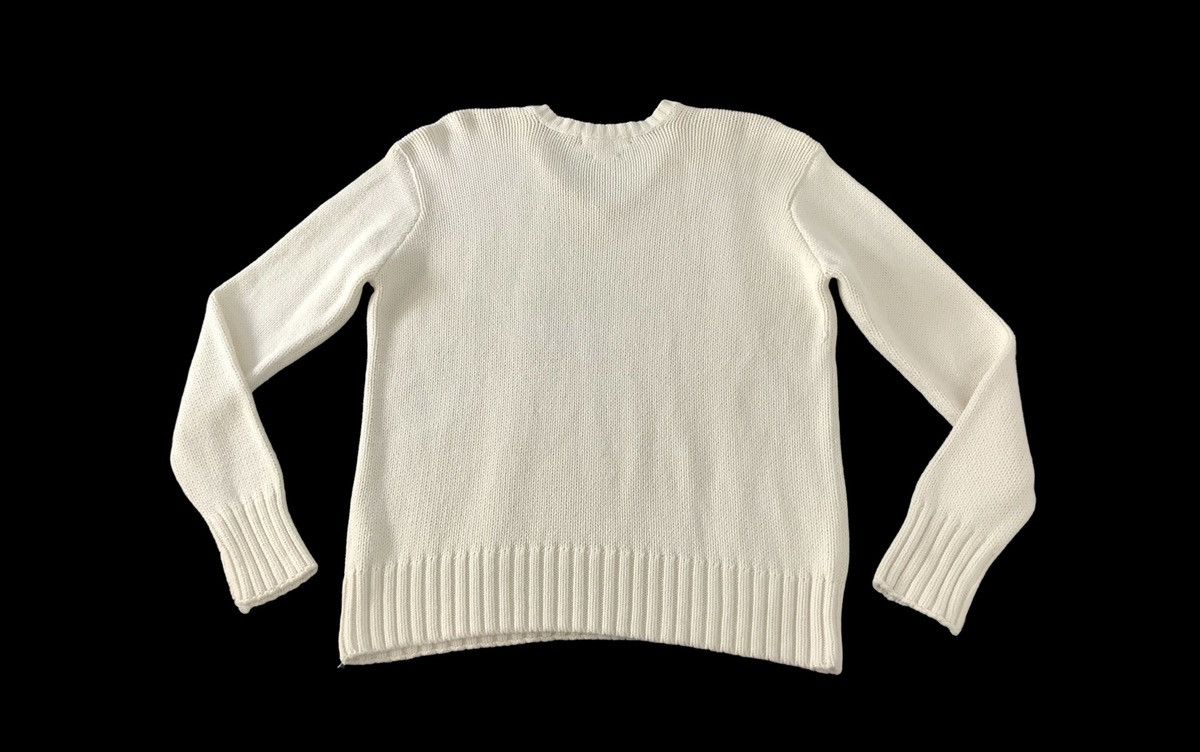 Polo Ralph Lauren Polo by Ralph Lauren V Neck Knit Sweater Embroidery Logo Size M / US 6-8 / IT 42-44 - 2 Thumbnail