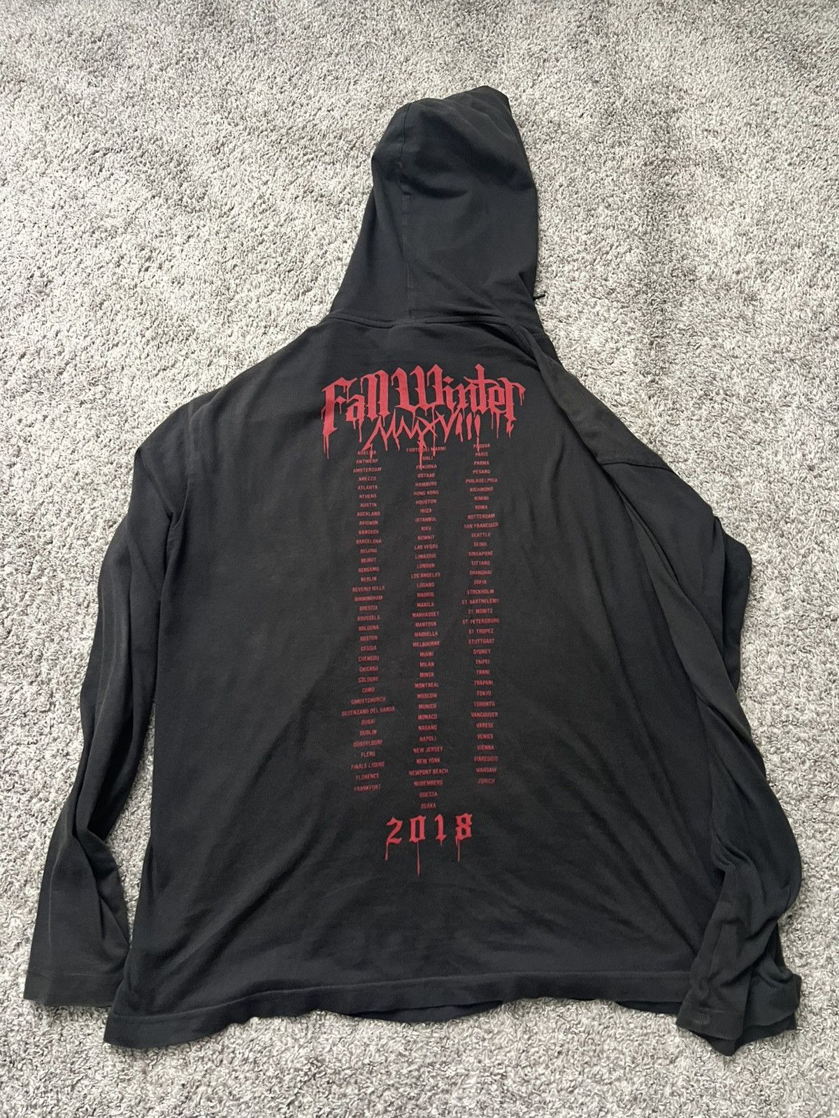 Vetements Vetements Metal Tour Hoodie Size US L / EU 52-54 / 3 - 2 Thumbnail
