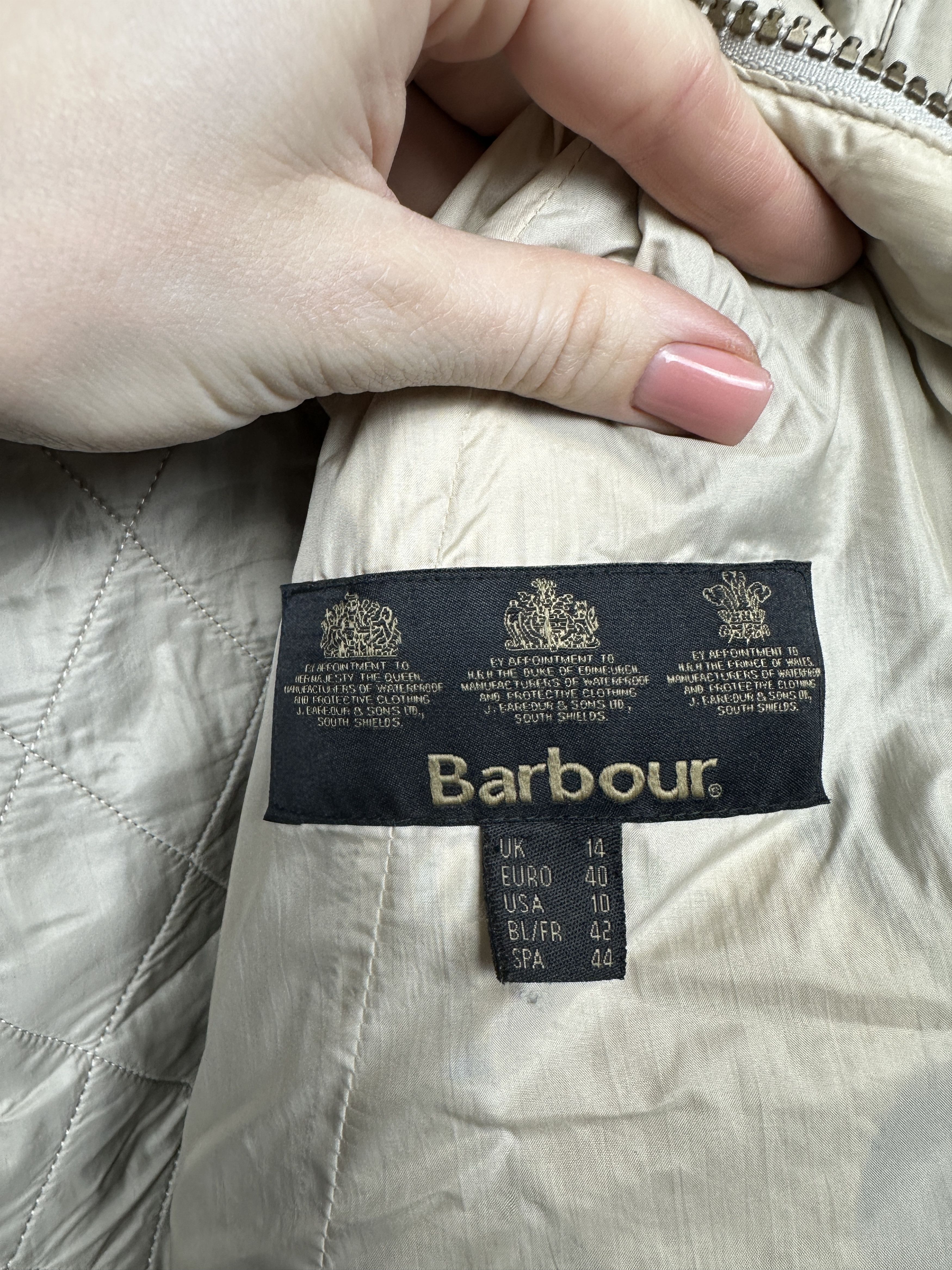 Barbour Barbour Womens Grace Polarquilt Quilted Jacket Size L / US 10 / IT 46 - 6 Thumbnail