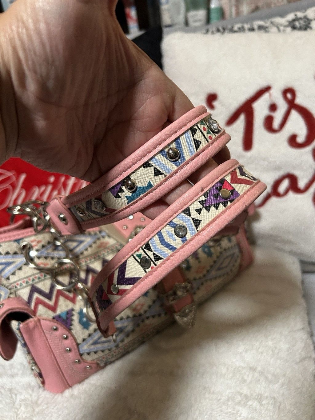 Other Cowgirl Rhinestone Purse Trendy Conceal Carry Bag Size ONE SIZE - 2 Thumbnail