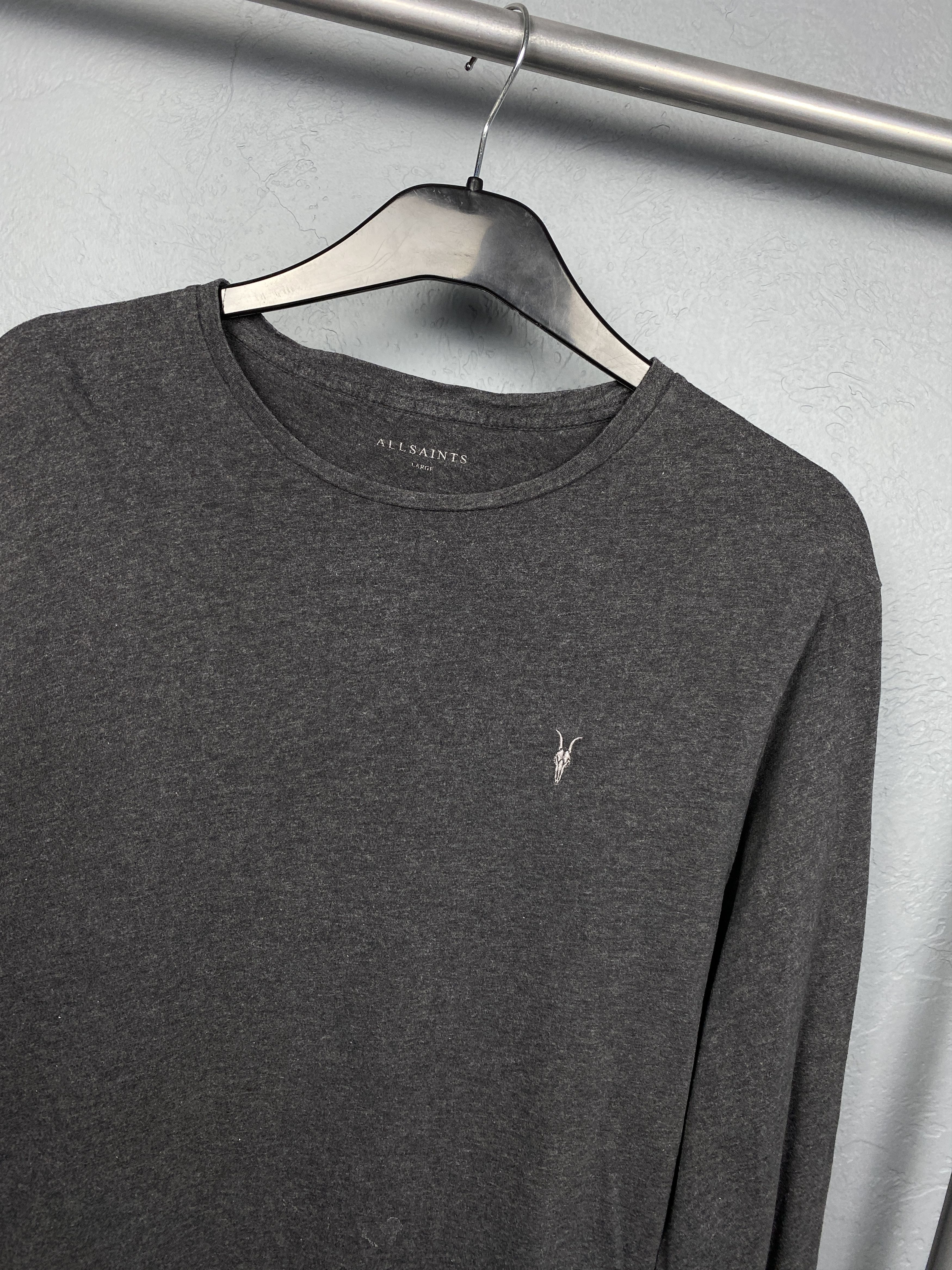 Allsaints Allsaints Brace Mens Crew Neck Long Sleeve T-Shirt Tee Size US L / EU 52-54 / 3 - 2 Thumbnail