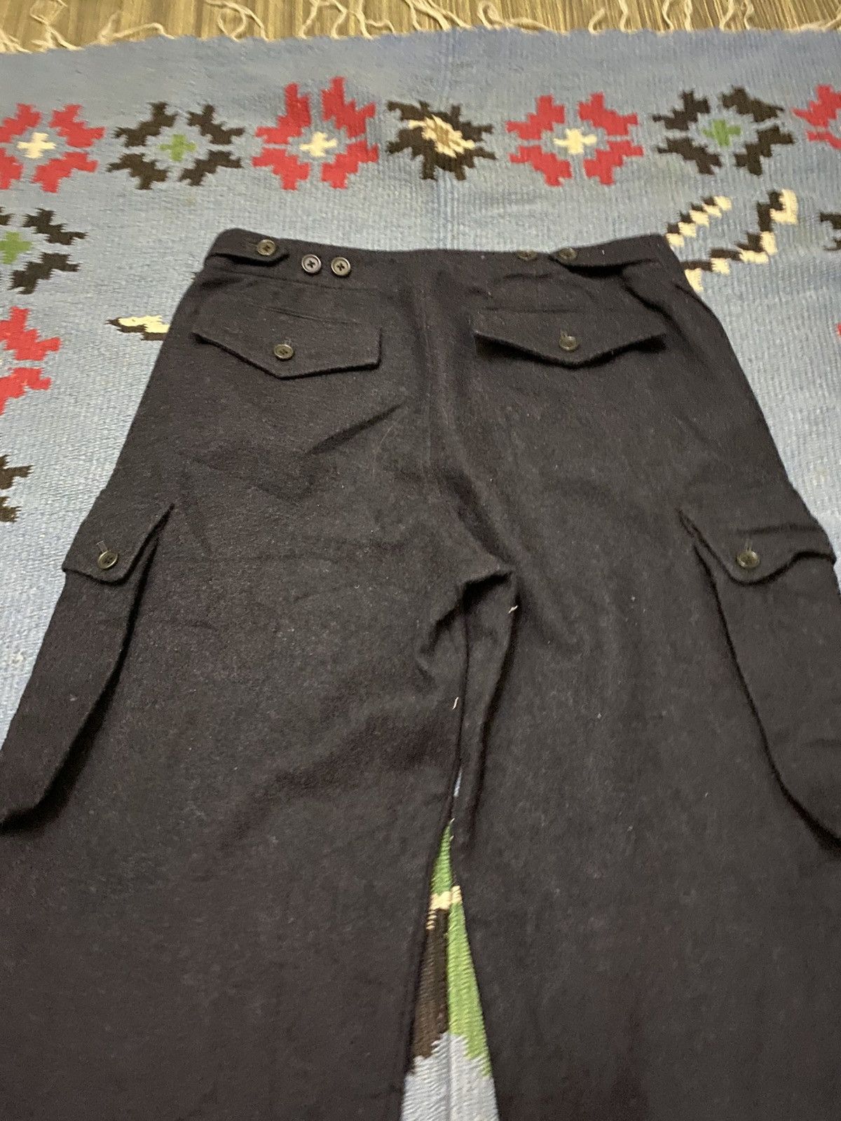 Margaret Howell MHL Japan Exclusive Wool Baggy Cargo Parachute Style Size US 30 / EU 46 - 9 Thumbnail