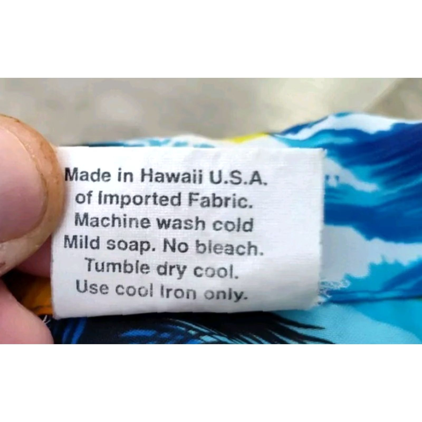 Vintage VINTAGE Kalena Fashions Hawaiian Camp Shirt Mens XL Blue Floral Button Up Made In USA Size US XL / EU 56 / 4 - 4 Thumbnail