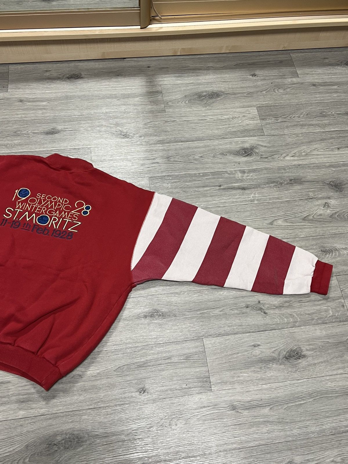 Adidas Adidas Olympic winter game St. Moritz 1928 rare sweatshirt Size US M / EU 48-50 / 2 - 8 Thumbnail