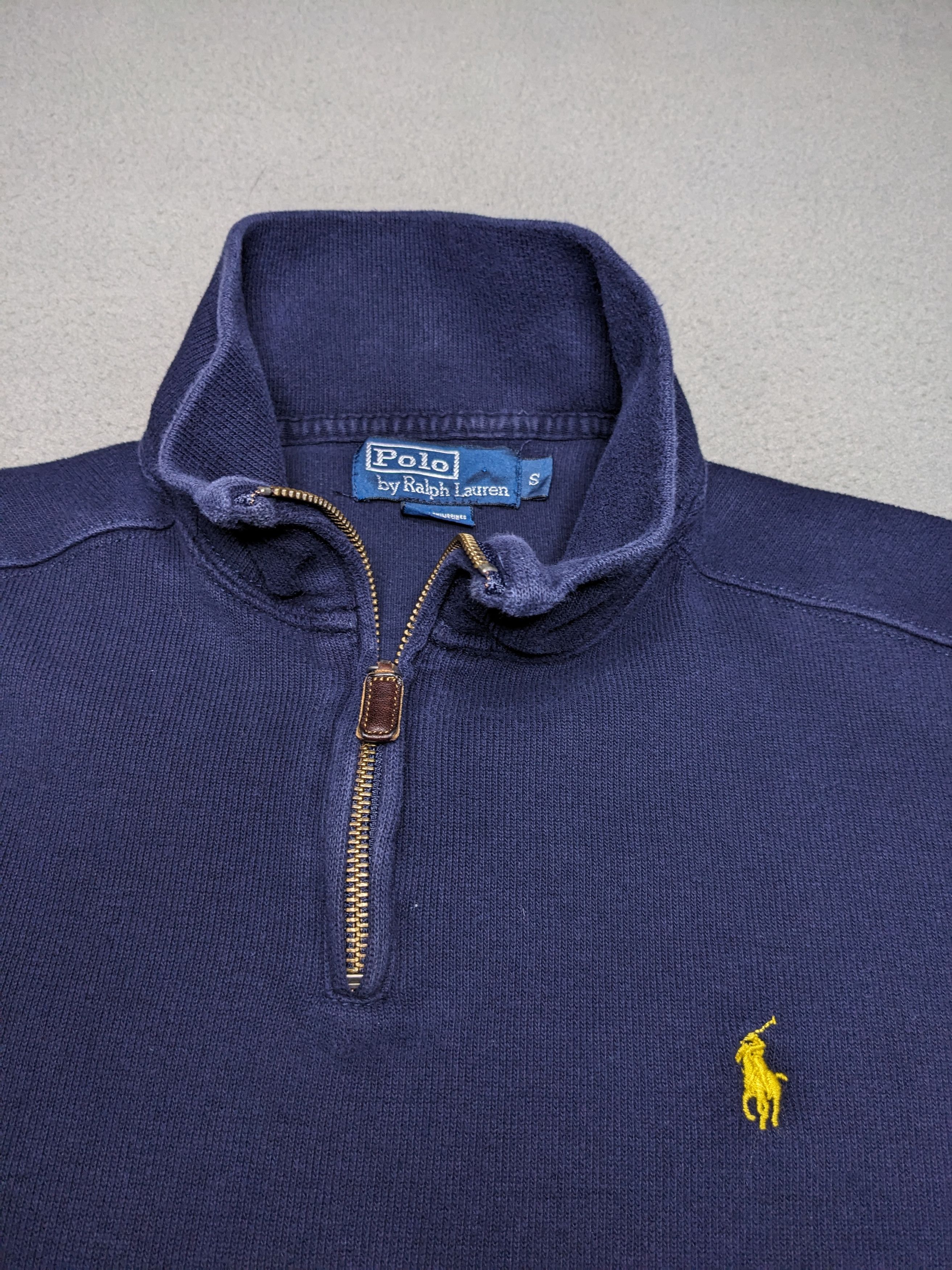Polo Ralph Lauren VTG Polo Ralph Lauren 1/4 Zip Sweater Mock Neck Mens Small Size US S / EU 44-46 / 1 - 1 Thumbnail