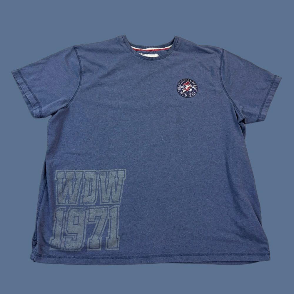 Disney Walt Disney World Shirt Mens 3XL Blue Disney Parks Mickey Patch WDW 1971 Logo Size US XXL / EU 58 / 5 - 1 Thumbnail