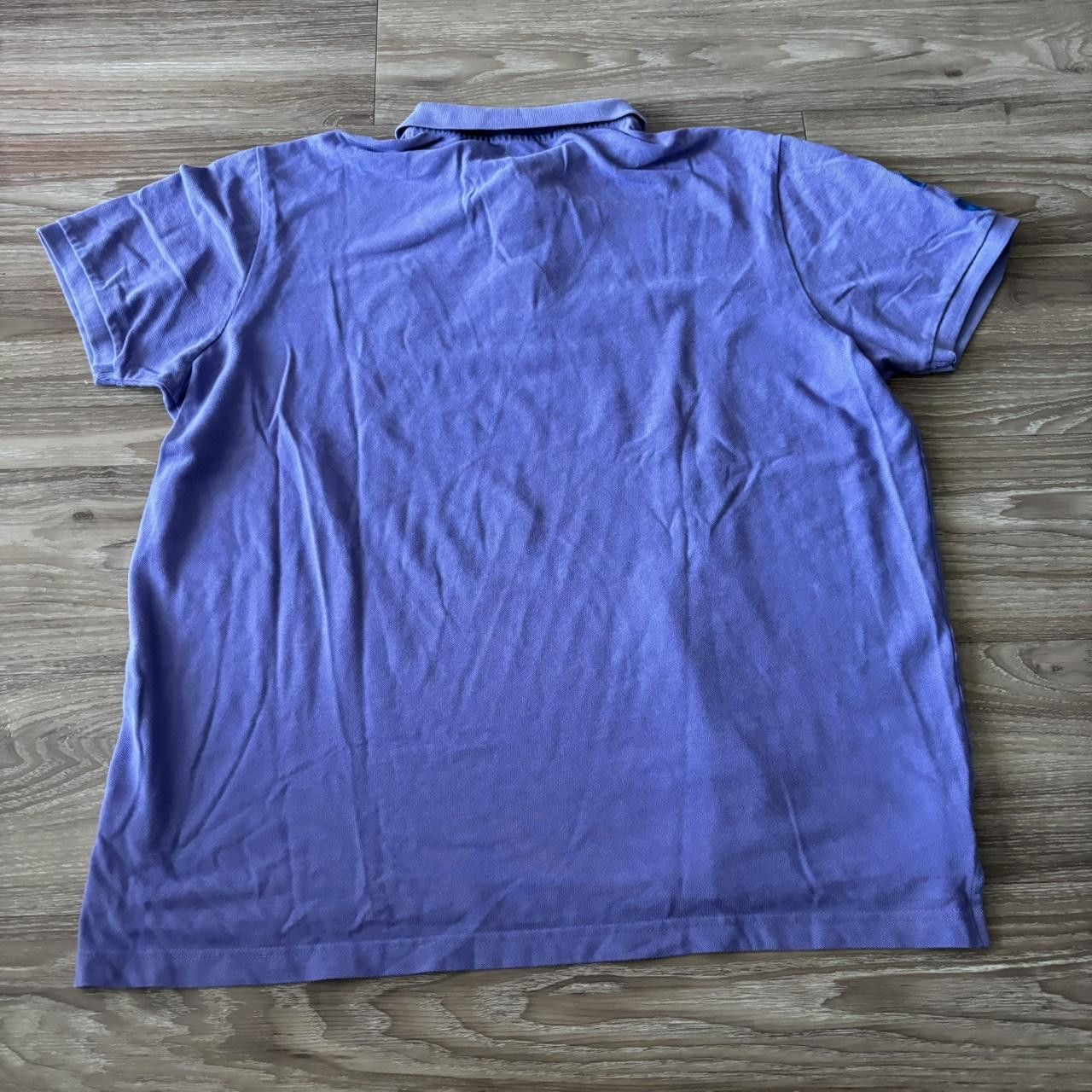 U.S. Polo Assn. Crazy Vintage Y2K/2000s Light Purple U.S. Polo Assn. Chief Keef Style Polo Shirt! Size 2XL Size US XXL / EU 58 / 5 - 5 Thumbnail