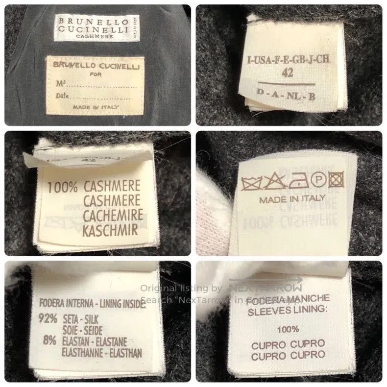 Brunello Cucinelli Brunello Cucinelli Long pure cashmere coat with removable Size S / US 4 / IT 40 - 6 Thumbnail