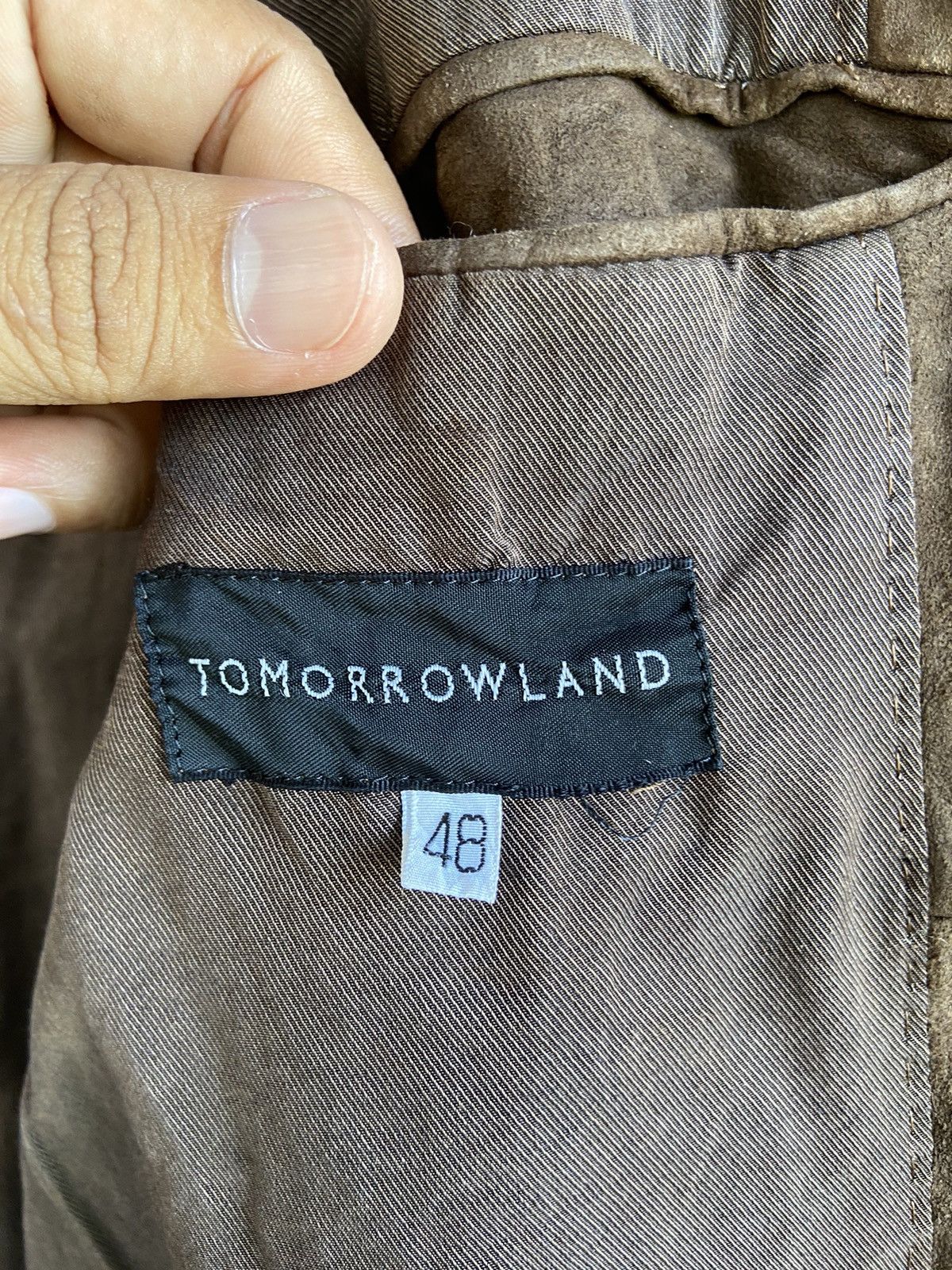 Tomorrowland TOMORROWLAND Suede leather jacket Size US S / EU 44-46 / 1 - 6 Thumbnail