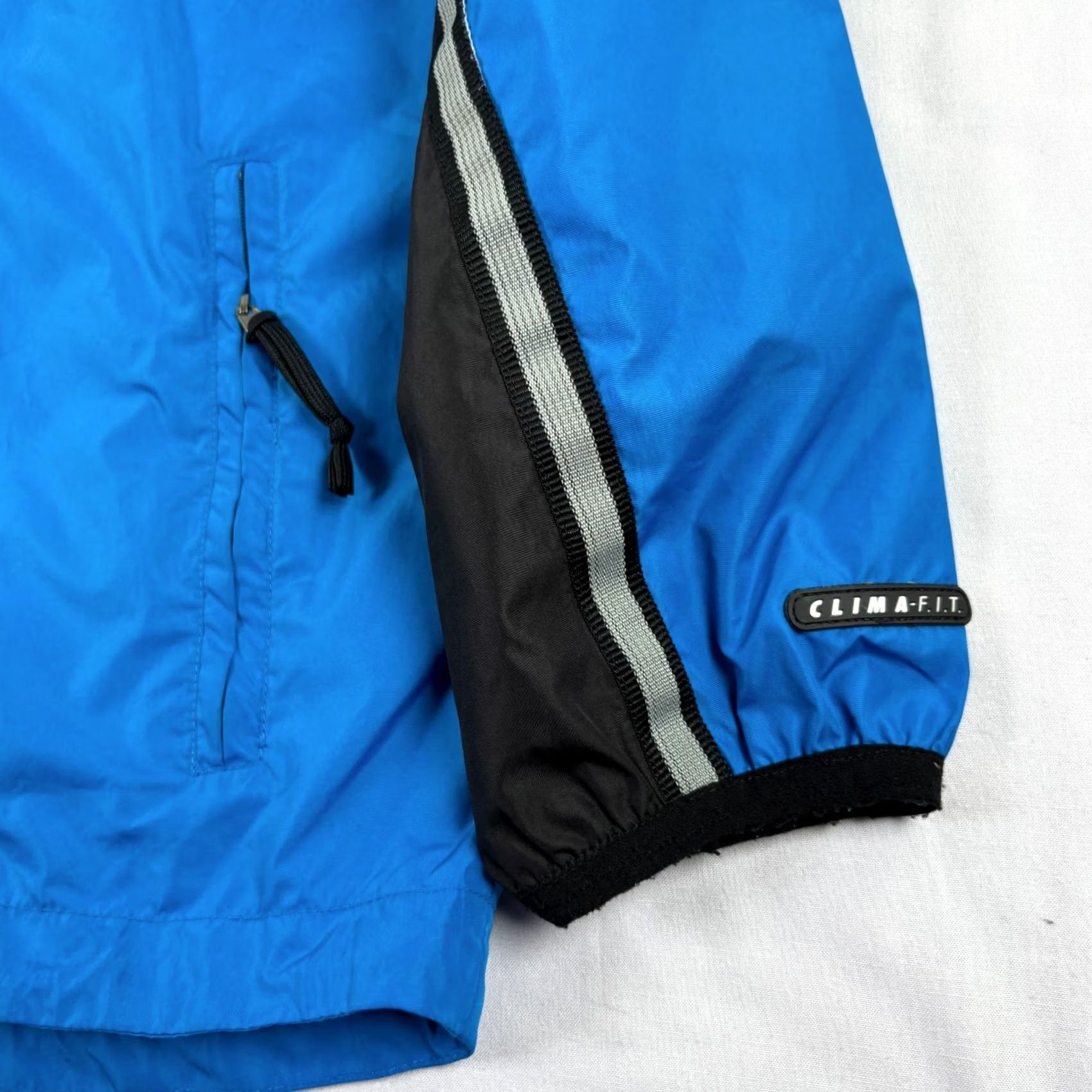 Nike VINTAGE Nike Jacket Mens XL Blue Windbreaker Full Zip 90s Logo Windbreaker Mens XL Blue Nike Jacket Size US XL / EU 56 / 4 - 3 Thumbnail