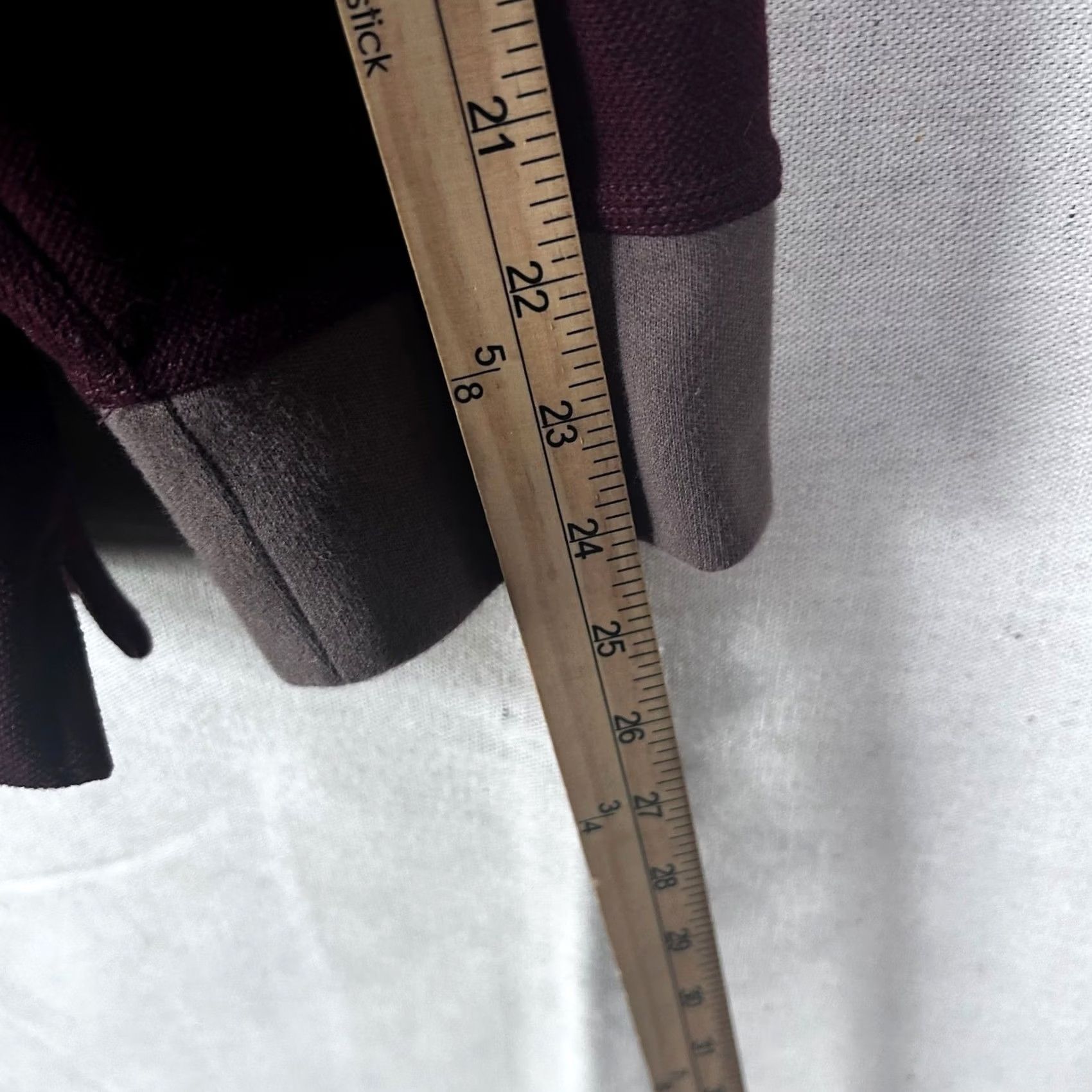 Duluth Trading Company Duluth Trading Co Mens Henley Hoodie Maroon Burgundy Button Sweatshirt Large L Red Solid Jersey Cotton Blend Hooded Pockets Logo Size US L / EU 52-54 / 3 - 6 Thumbnail