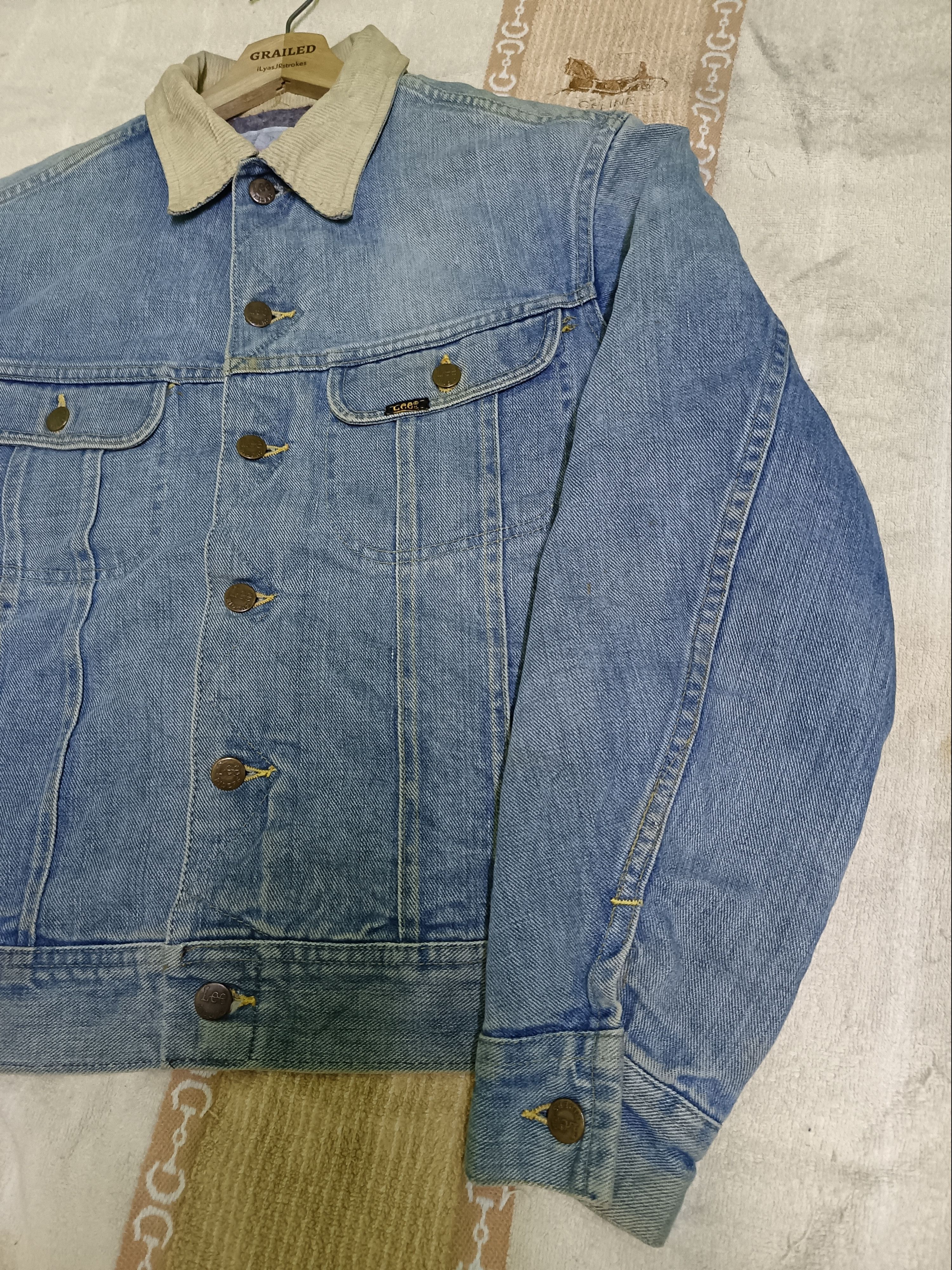 Lee Vintage Lee Storm Rider Denim Jacket Size US M / EU 48-50 / 2 - 2 Thumbnail
