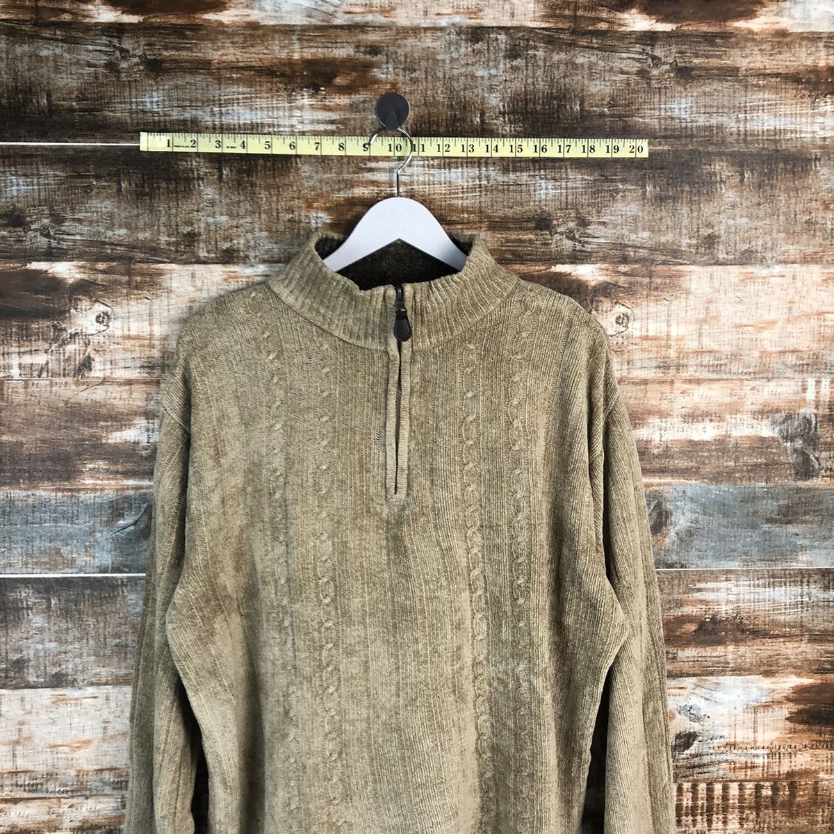 Homespun Knitwear × Japanese Brand Vintage Club Brown Knitwear #A1778 Size US L / EU 52-54 / 3 - 2 Thumbnail