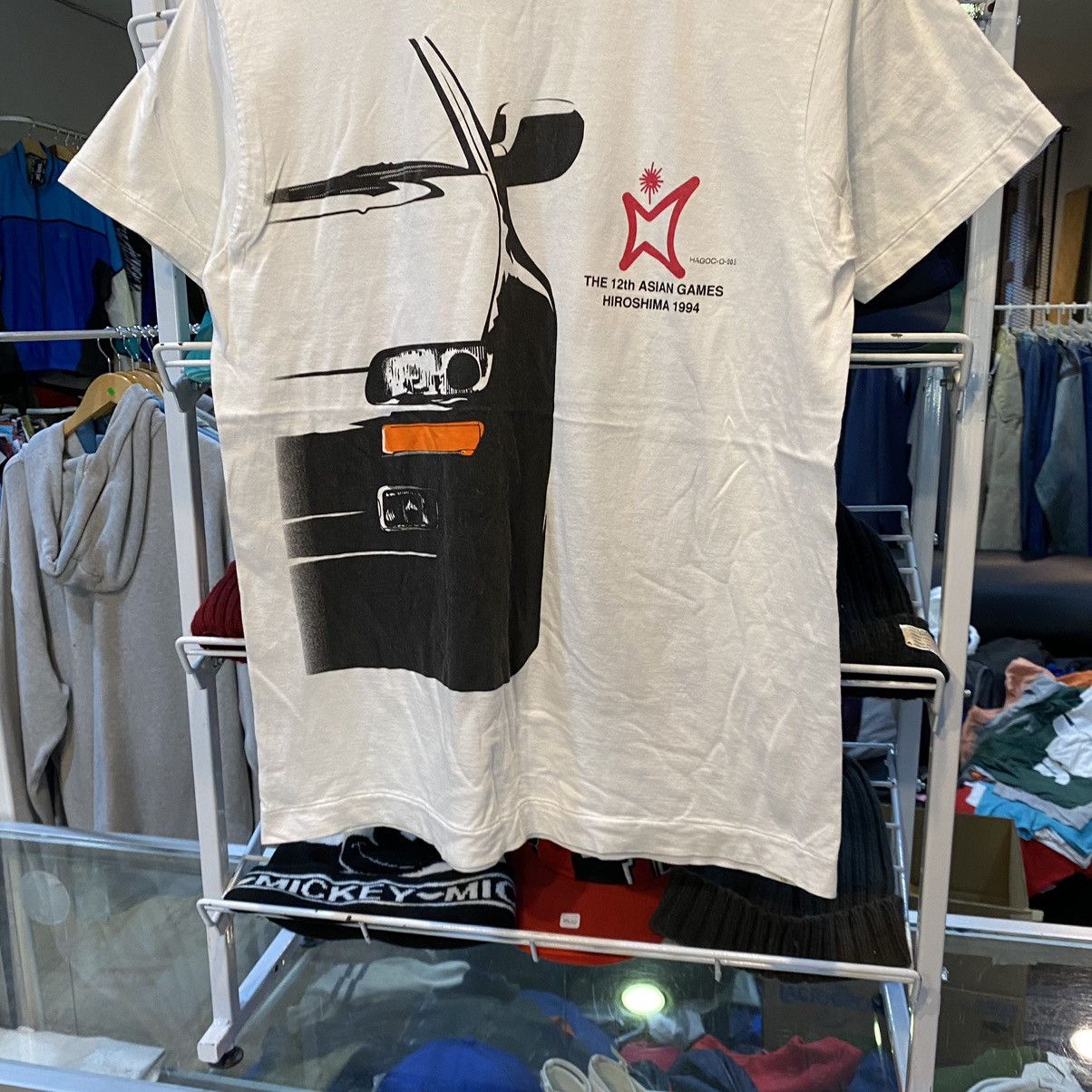 Japanese Brand vintage 1994 The 12th Asian Games Hiroshima Mazda T-Shirt Size US L / EU 52-54 / 3 - 4 Thumbnail