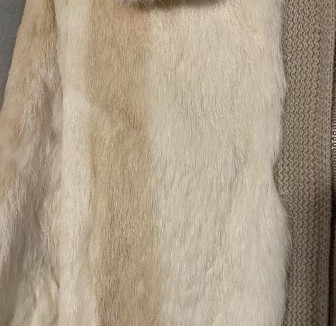 Vintage Vintage 70s rabbit fur bomber coat Size S / US 4 / IT 40 - 3 Thumbnail