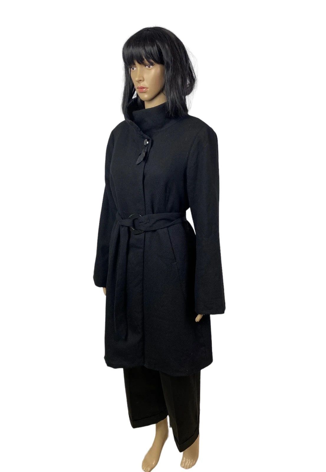 DOROTHEE SCHUMACHER Schumacher Wool Coat Belted size XL Size XL / US 12-14 / IT 48-50 - 5 Thumbnail