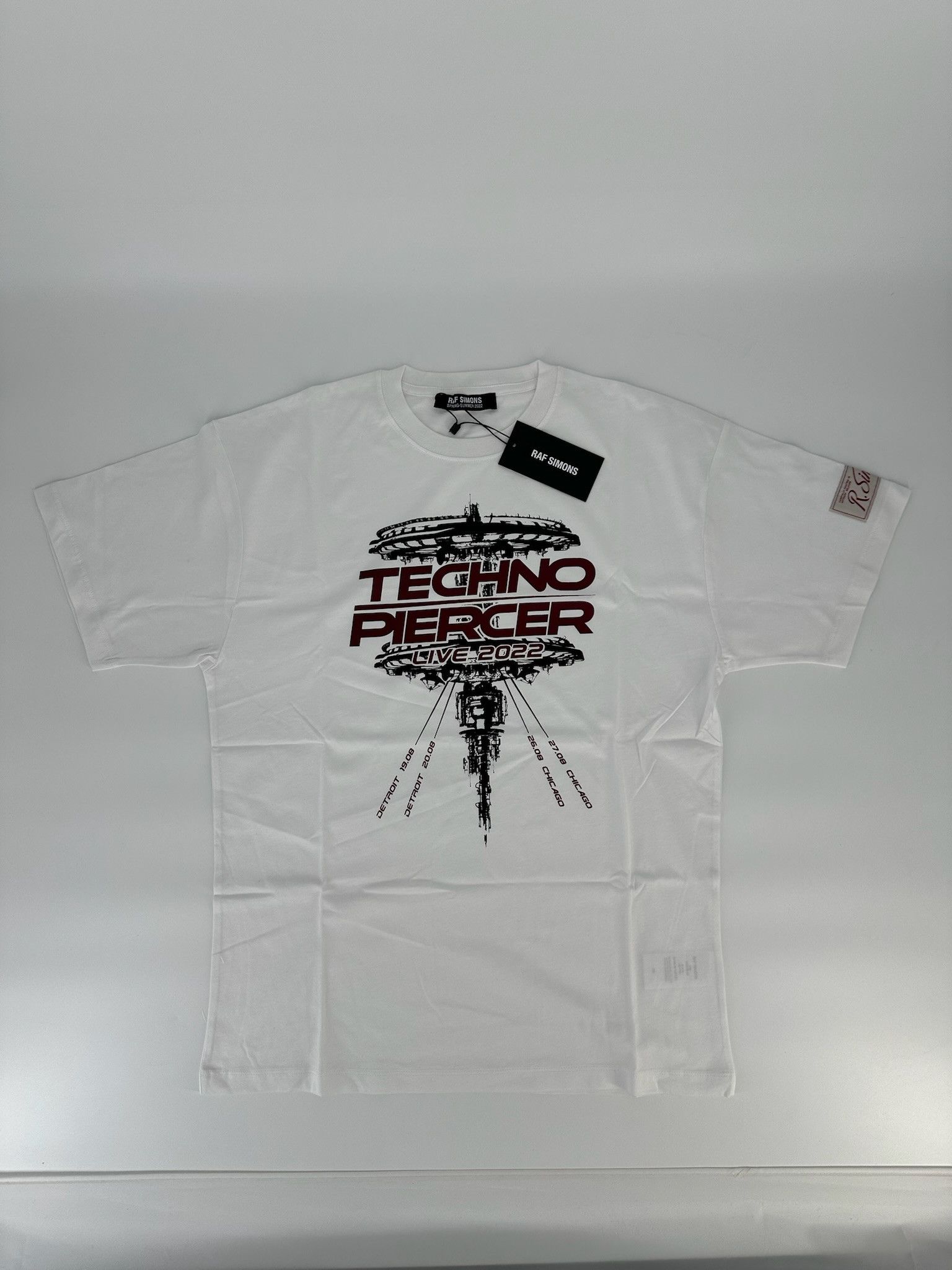 Raf Simons Raf Simons Techno Piercer T-Shirt | Grailed