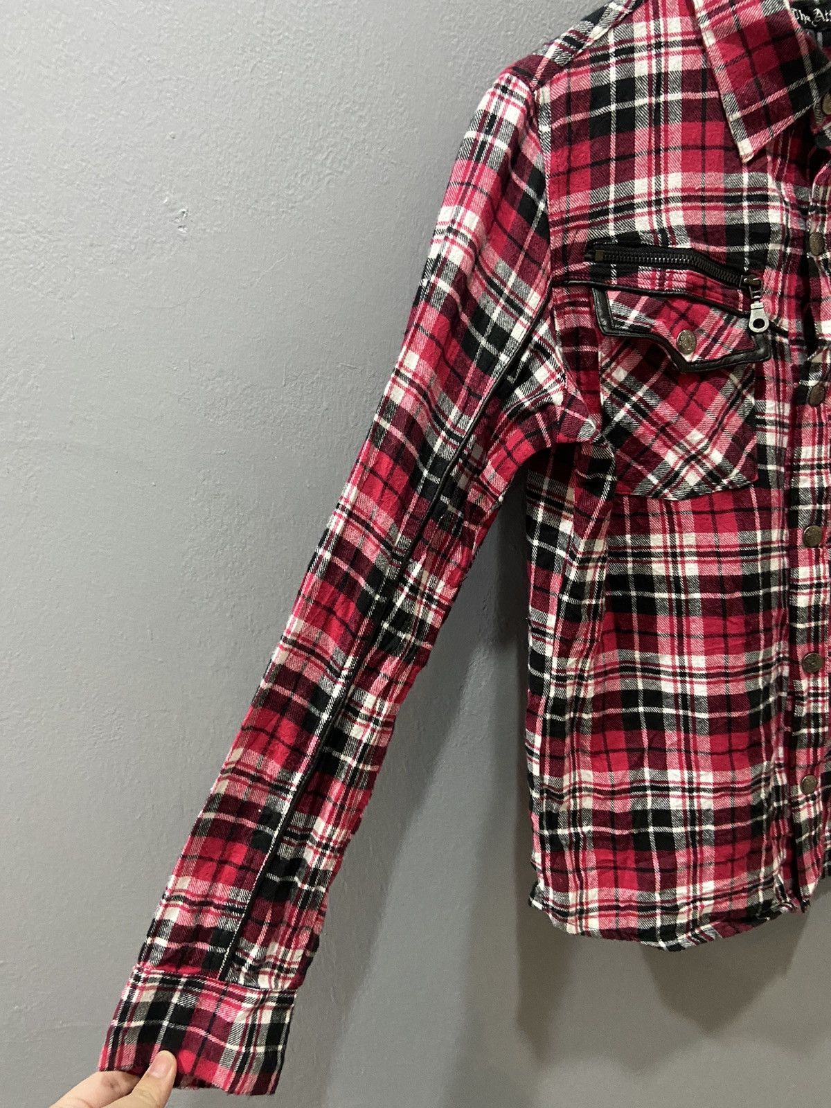 In The Attic × Japanese Brand × Le Grande Bleu (L.G.B.) In The Attic Punk Flannel Shirt Size US M / EU 48-50 / 2 - 4 Thumbnail