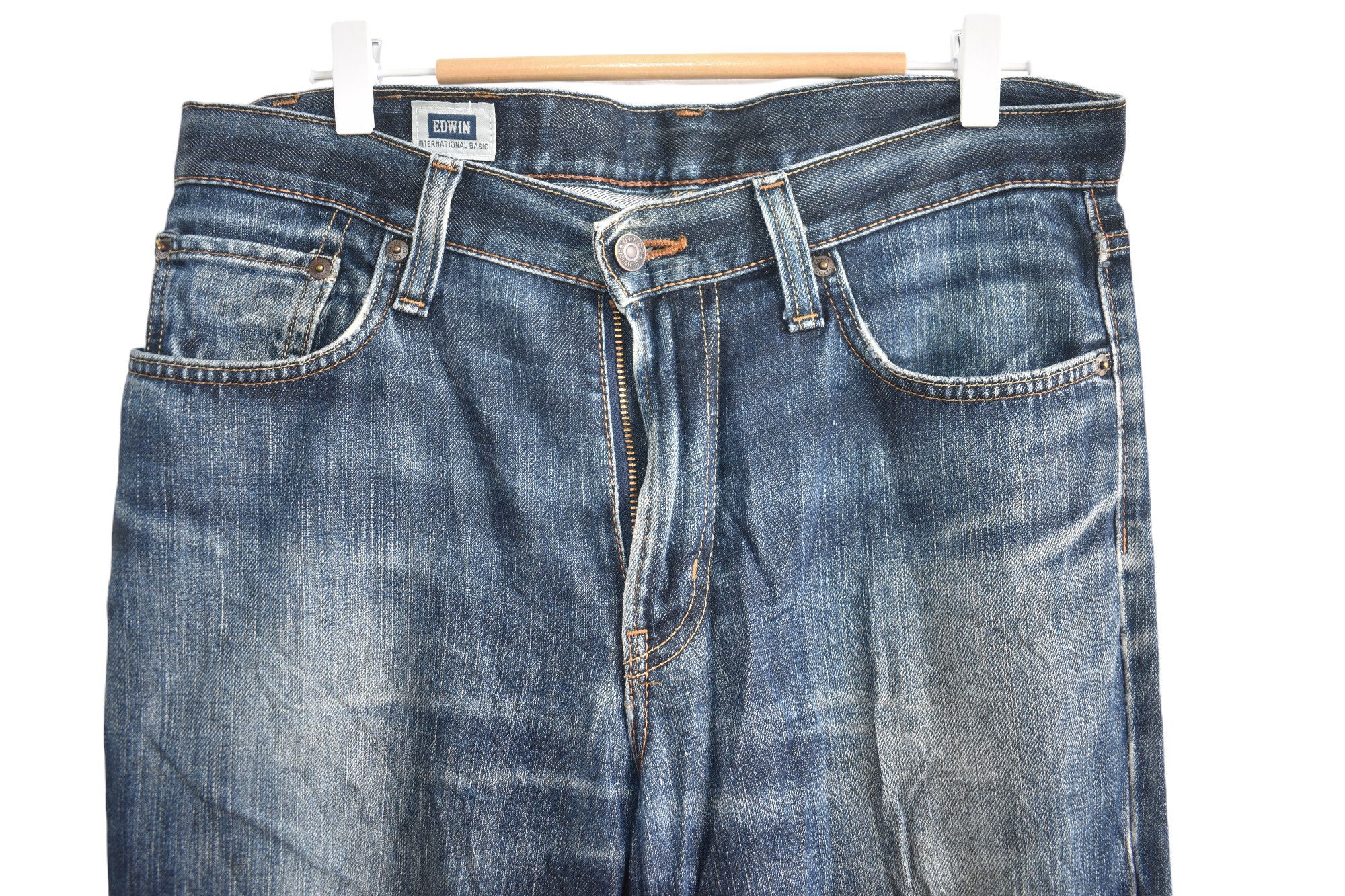 Edwin Vintage Edwin Distress Jeans W33 Size US 33 - 4 Thumbnail