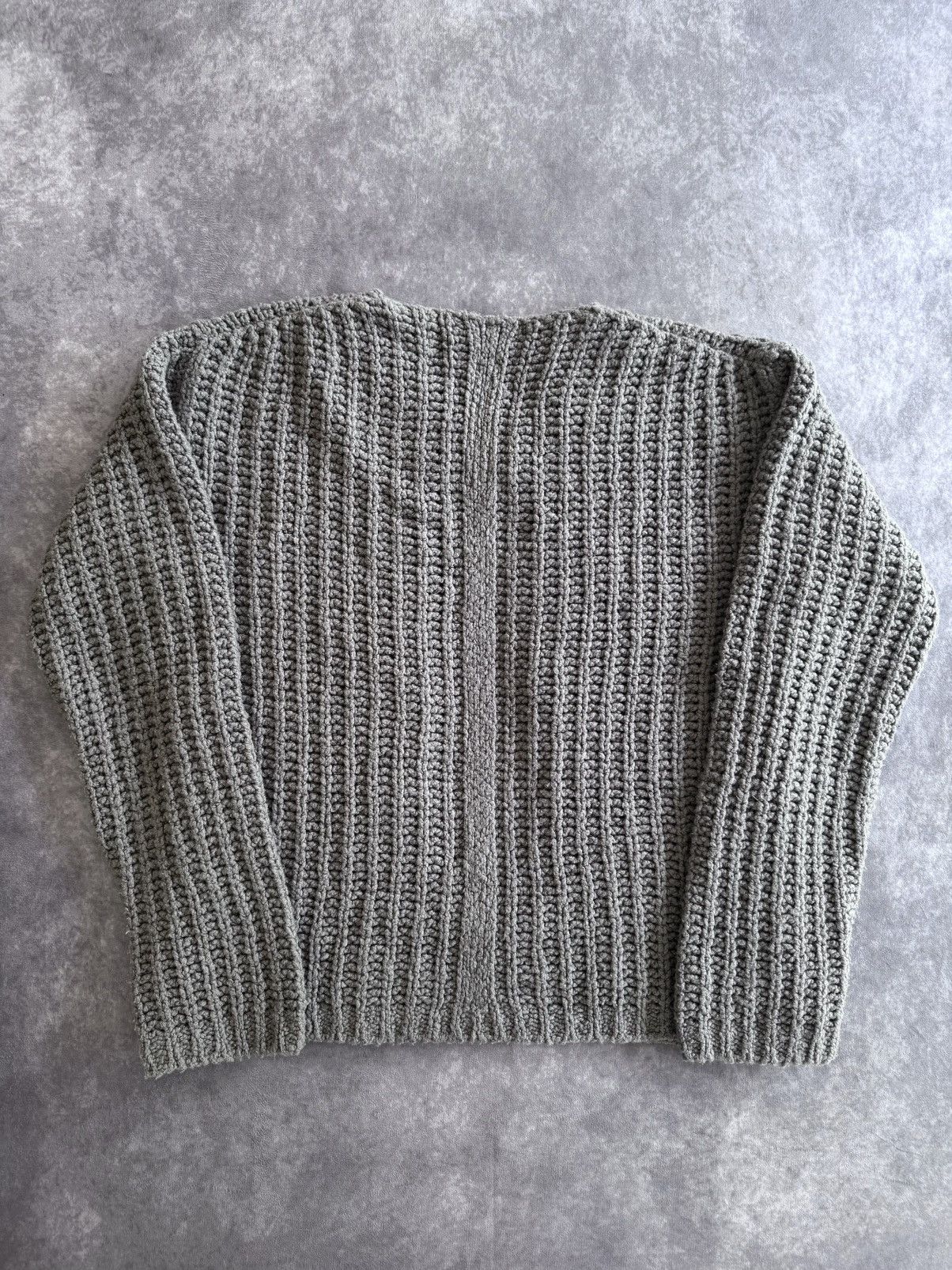 Rick Owens Rick Owens Performa F/W 20 Wool Cable Knit Sweater Size US L / EU 52-54 / 3 - 2 Thumbnail