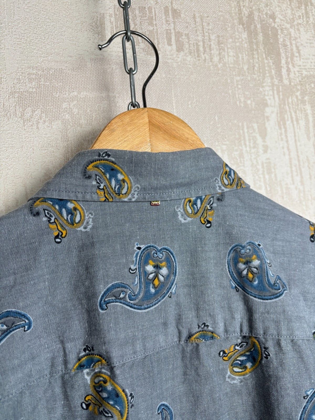 Pretty Green Pretty Green Paisley Short Sleeve Shirt Size M Size US M / EU 48-50 / 2 - 17 Thumbnail