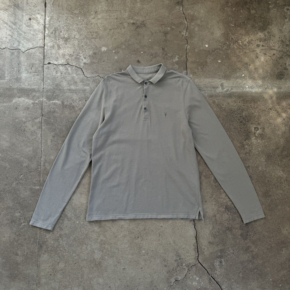 Allsaints Allsaints Basic Polo Long Sleeve Size US L / EU 52-54 / 3 - 1 Thumbnail