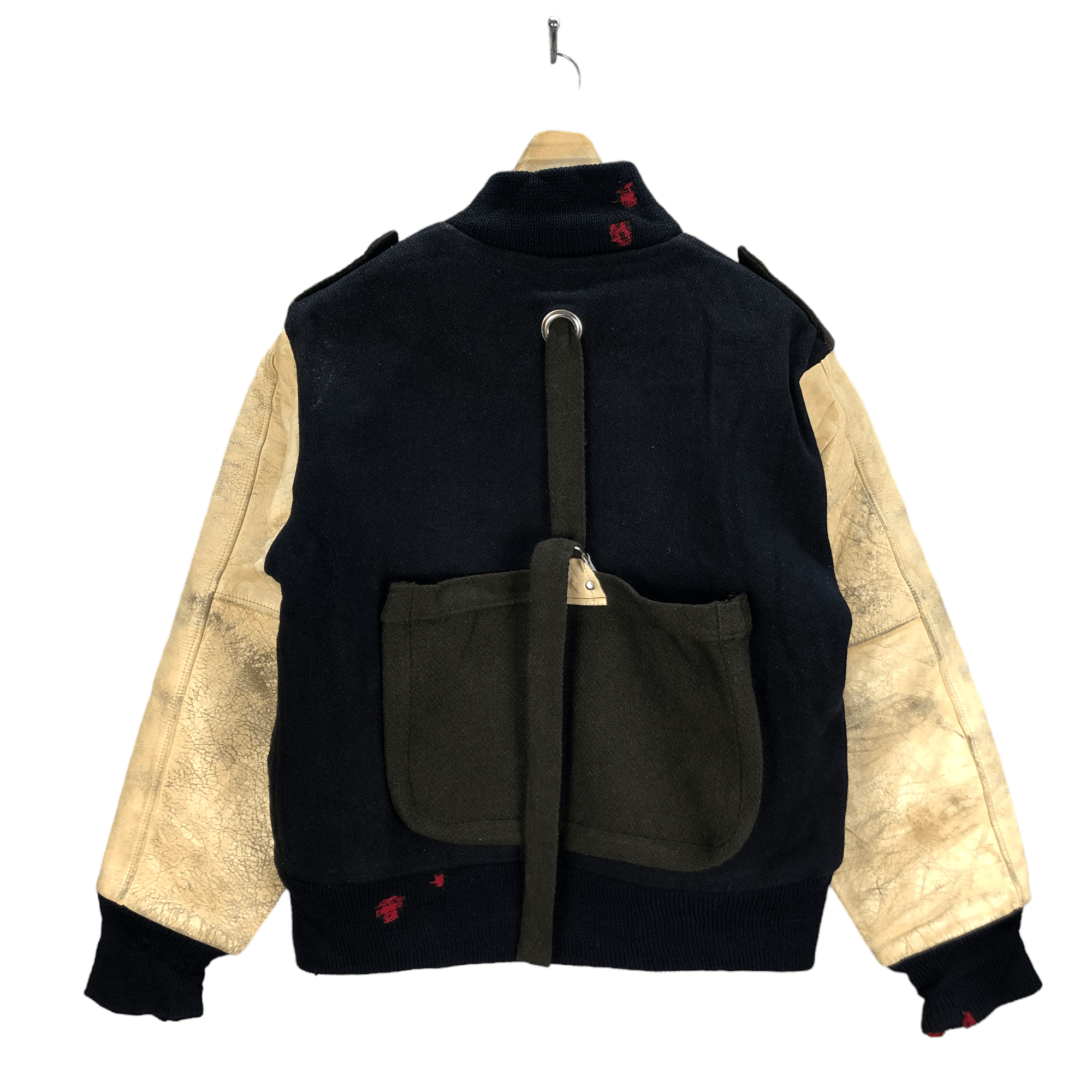 Japanese Brand TRASHED🔥 LENYLAYLACK BONDAGE RARE DESIGN VARSITY #6505-69 Size US M / EU 48-50 / 2 - 15 Thumbnail