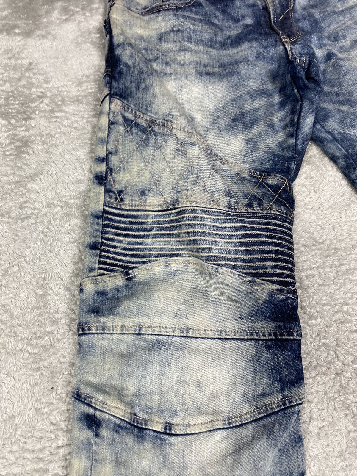 Issey Miyake × Tete Homme Plag Tete Homme Biker Pants. S0113 Size US 32 / EU 48 - 4 Thumbnail