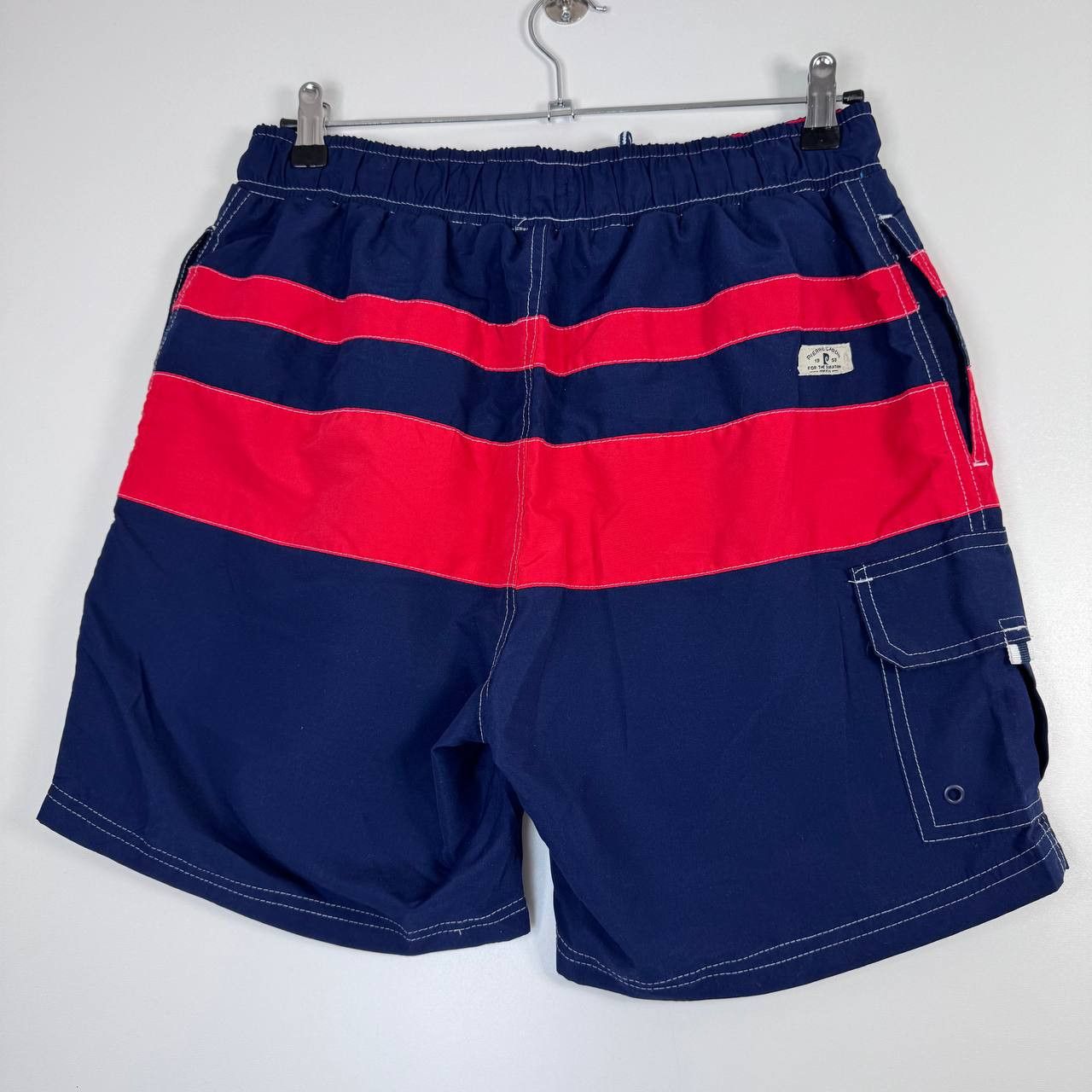 Other Pierre Cardin Swim Shorts Mens Blue Striped Board Beach M Size US 28 / EU 44 - 10 Thumbnail