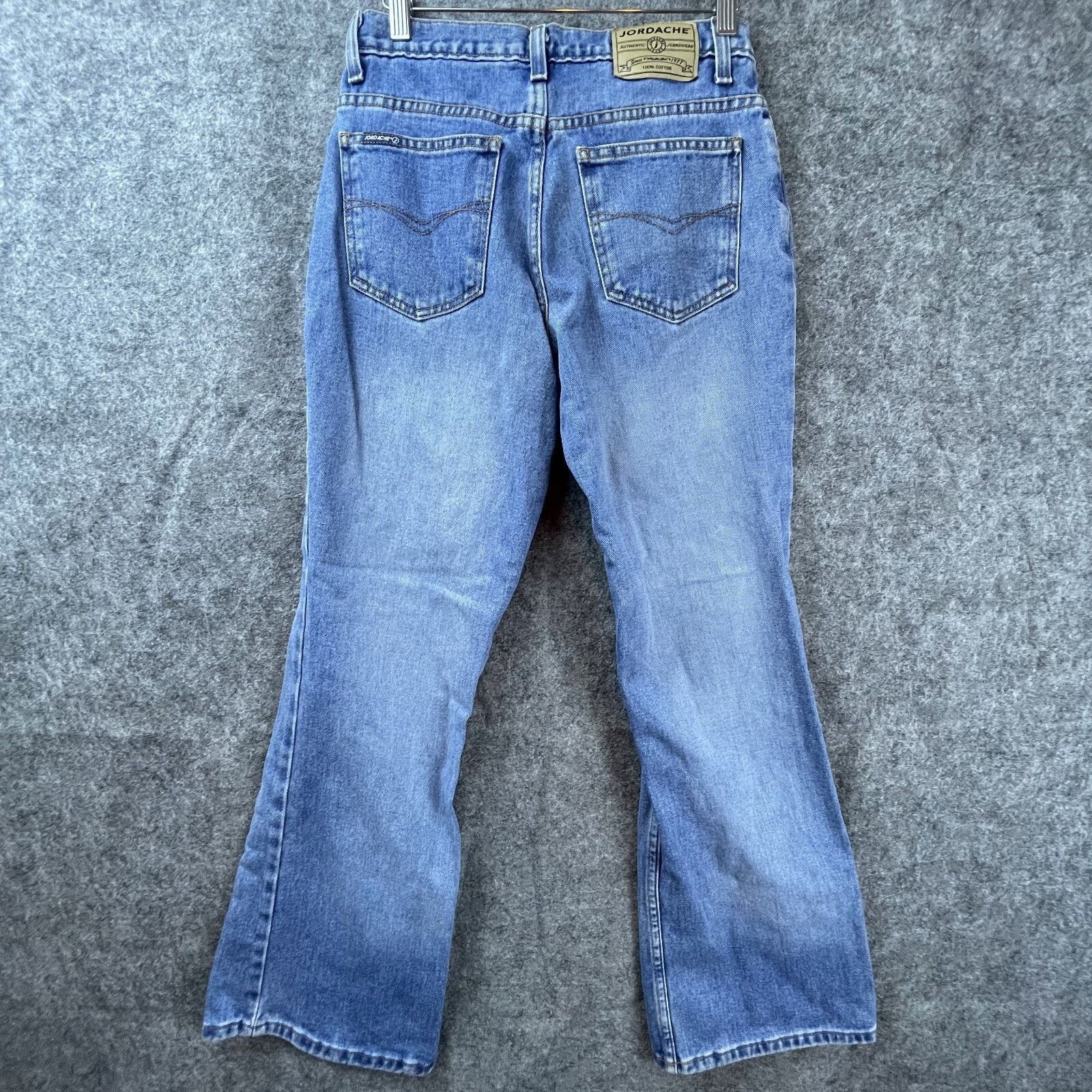 Jordache Vintage Jordache Ankle Jeans Womens 10 Blue Cotton Boot Cut Size 32" / US 10 / IT 46 - 2 Thumbnail