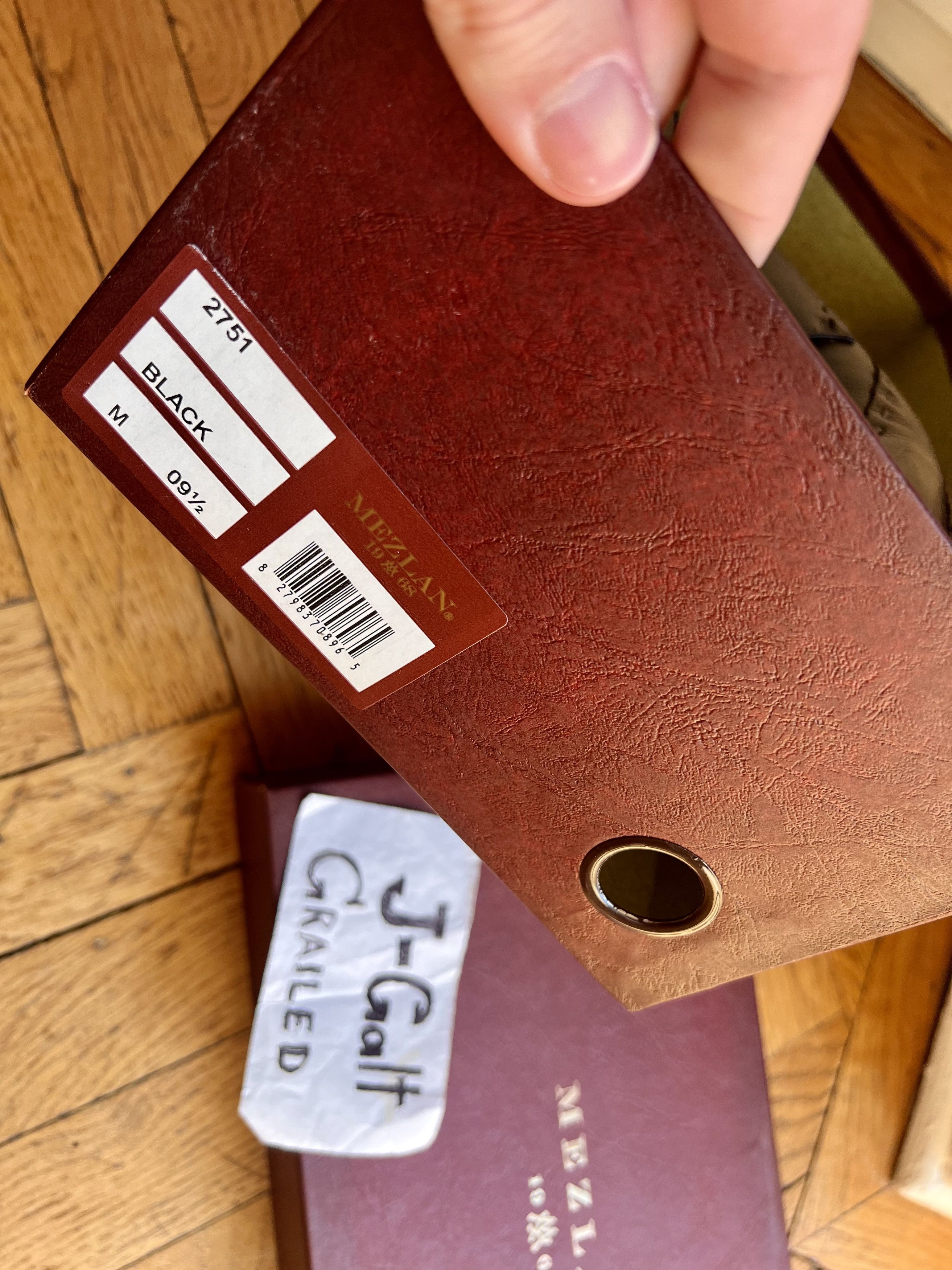 Mezlan Mezlan Herren Sergey Oxford Size US 9.5 / EU 42-43 - 3 Thumbnail
