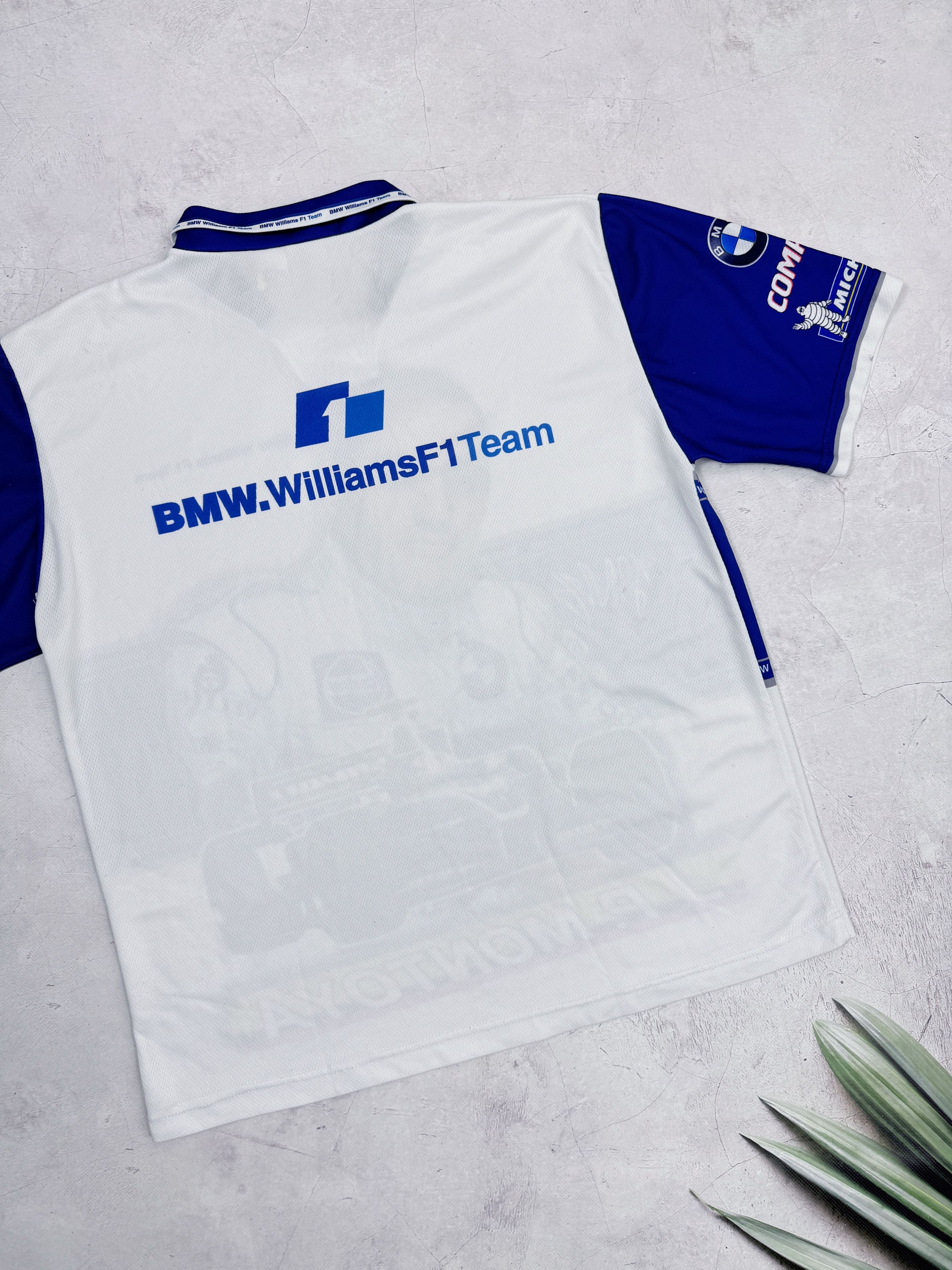 BMW × Formula 1 Vintage BMW Williams F1 Team T-Shirt J.P. MONTOYA Size US M / EU 48-50 / 2 - 16 Thumbnail