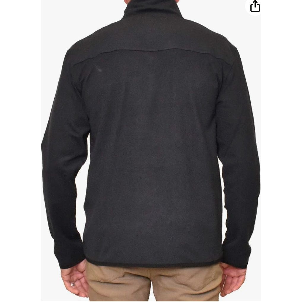 Other Vintage 1946 Men's Quarter Zip Black Fleece Pullover New XL Size US XL / EU 56 / 4 - 7 Thumbnail