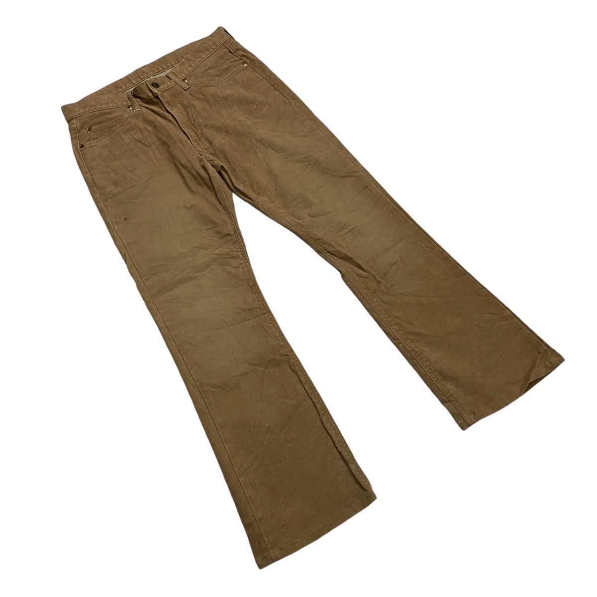Leather × Lee × Vintage Lee leather flare pant Size US 33 - 3 Thumbnail