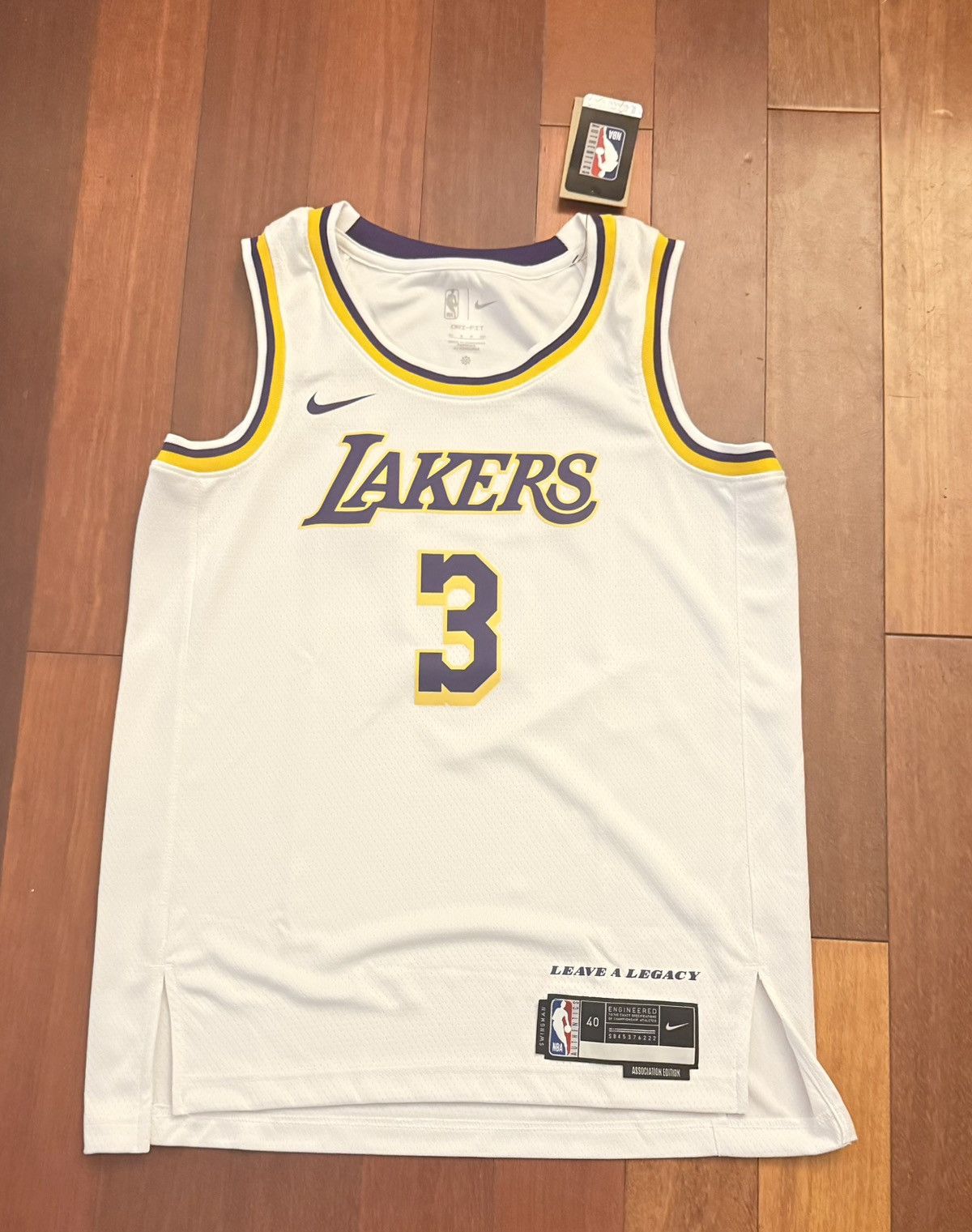 Anthony Davis Los Angeles Lakers Nike Jersey