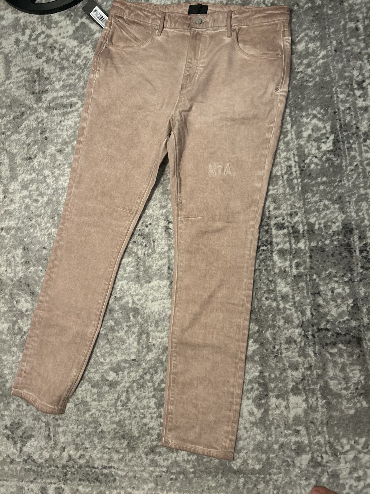 Rta Blush Pink RTA Jeans Size US 38 / EU 54 - 3 Thumbnail