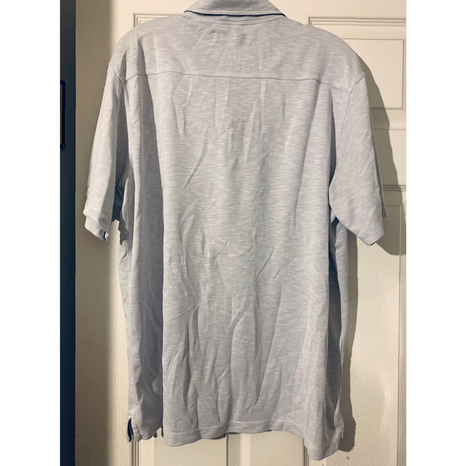 Tommy Bahama VINTAGE Tommy Bahama MEn's Light Heather Gray XL Polo Shirt Size US XL / EU 56 / 4 - 5 Thumbnail