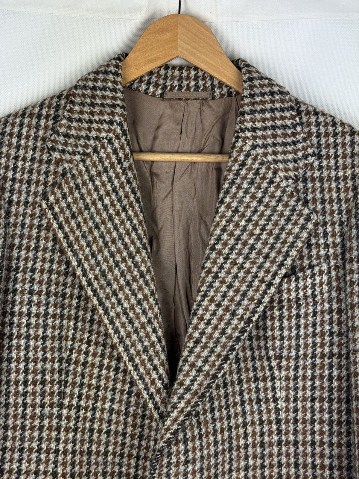 Harris Tweed Harris Tweed Vintage Herringbone Blazer Jacket Sportcoat Size 40R - 9 Thumbnail