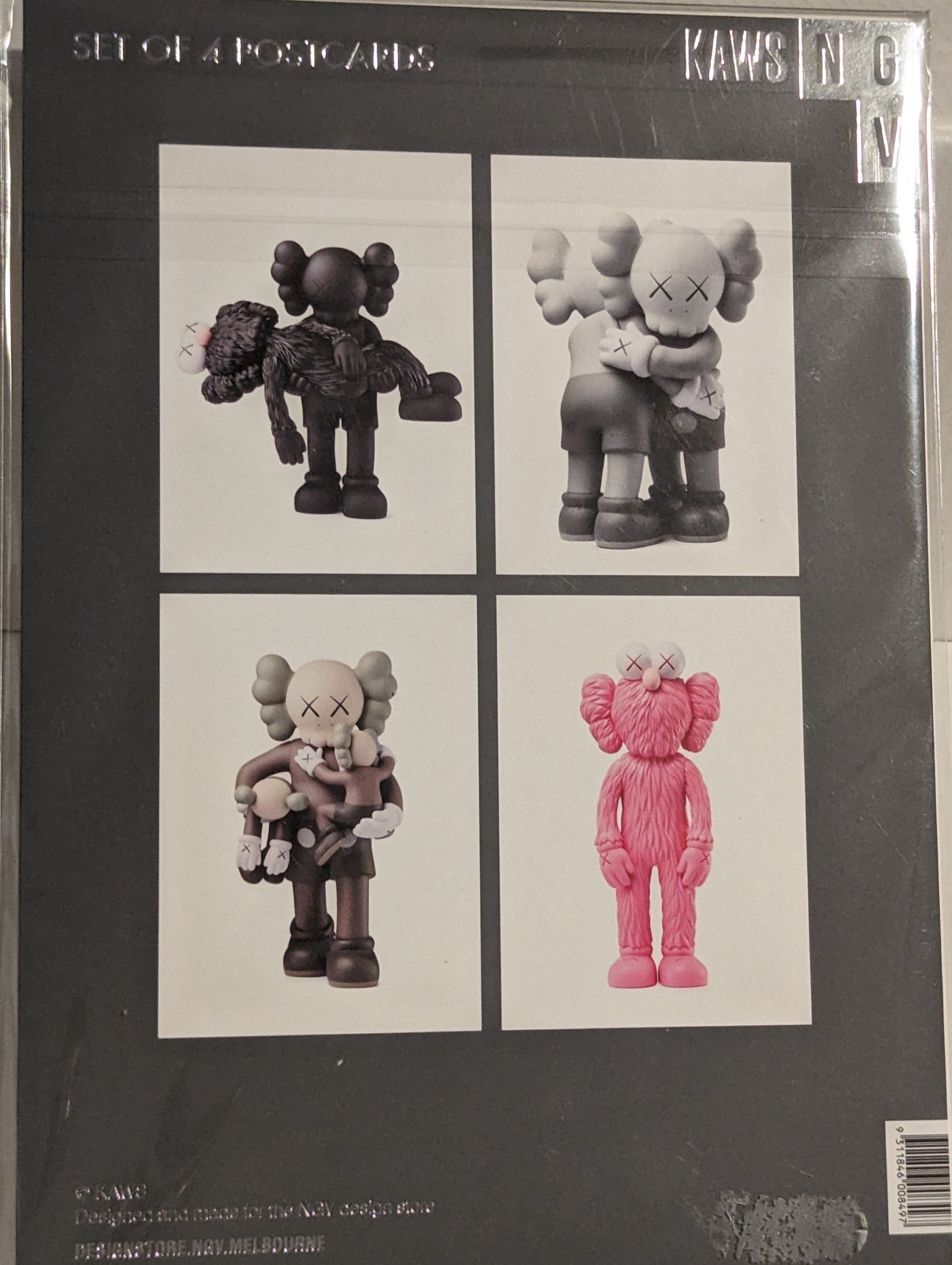 Kaws KAWS x NGV SET OF 4 POSTCARDS Size ONE SIZE - 6 Thumbnail