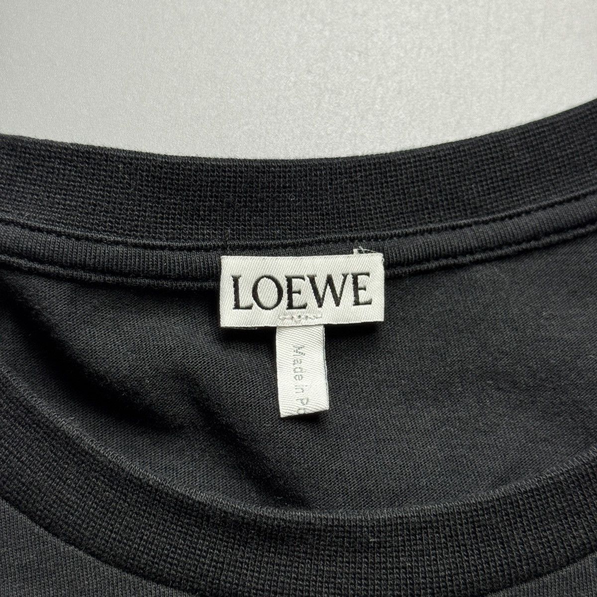 Loewe Loewe - Anagram Boxy Cropped Embroidered Logo - Shirt Size XS / US 0-2 / IT 36-38 - 7 Thumbnail