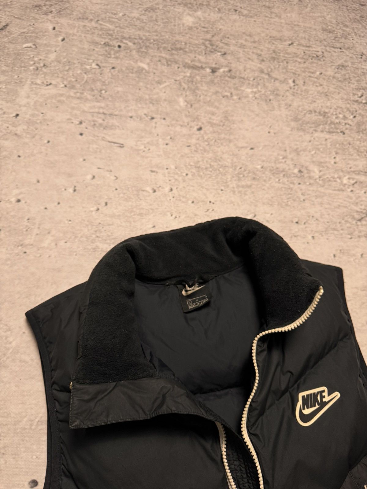 Nike × Nike ACG NIKE PUFFER DOWN BASIC LOGO WHITE OVERSIZE VEST Size US L / EU 52-54 / 3 - 5 Thumbnail