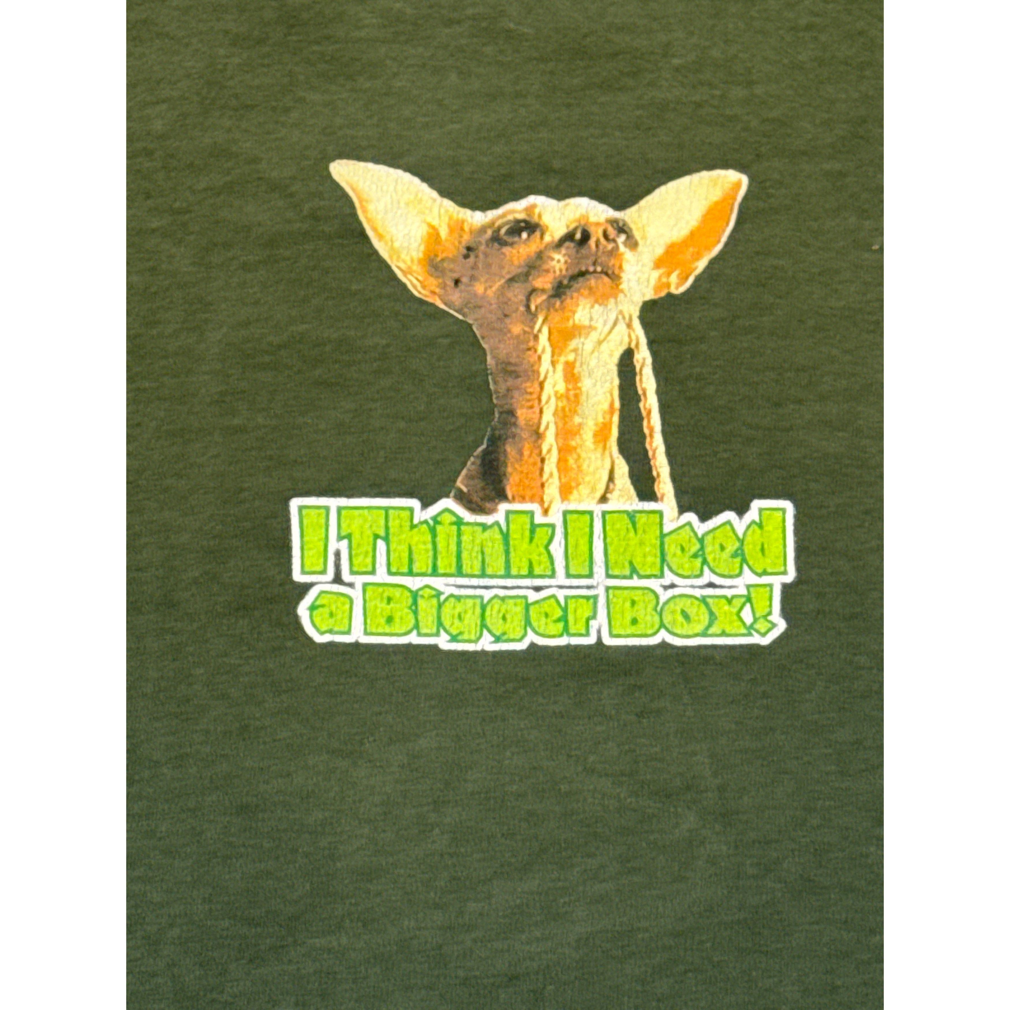 Other 90s Taco Bell Chihuahua Godzilla Bigger Box Promo Faded T-Sh Size US XL / EU 56 / 4 - 5 Thumbnail